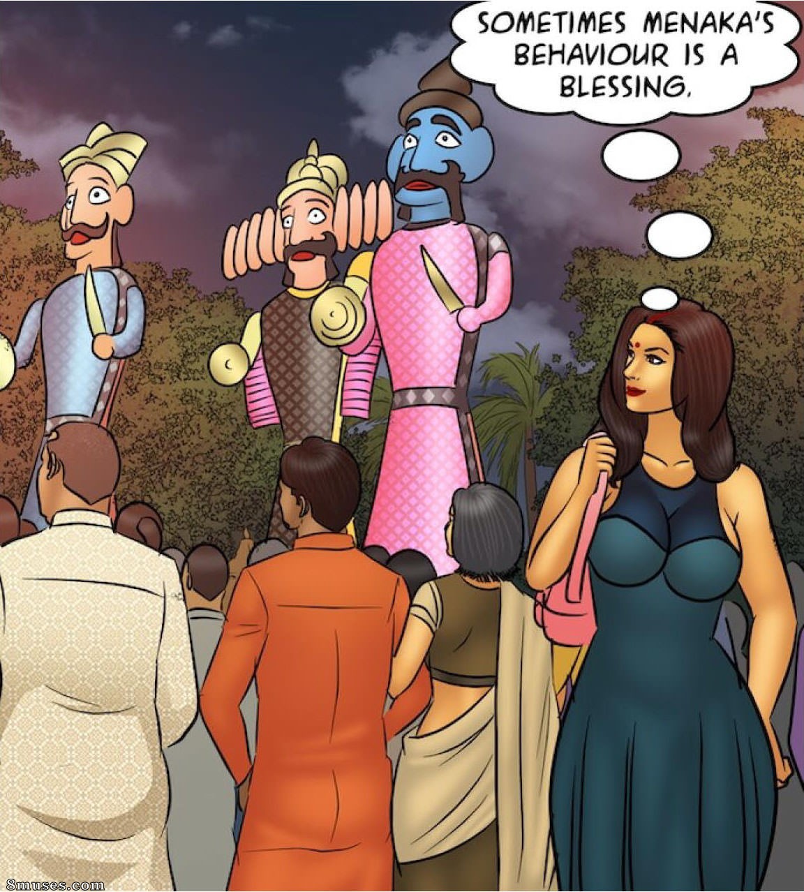 Kirtu.com Comics - Savita Bhabhi - Episode 95 - Burning Up With Desire - Page 74