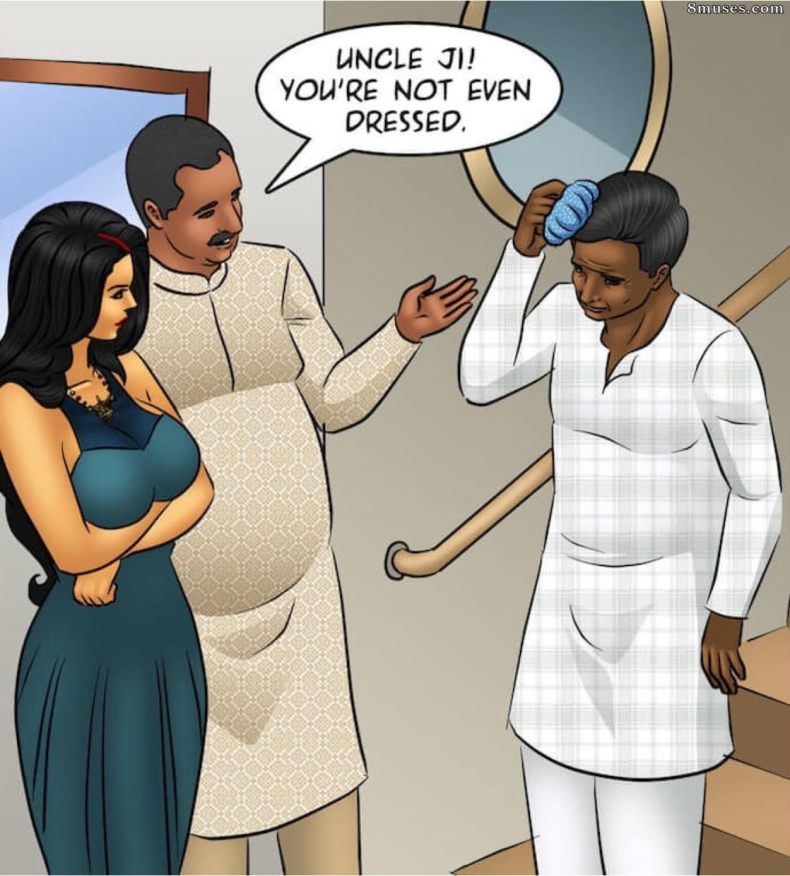 Kirtu.com Comics - Savita Bhabhi - Episode 95 - Burning Up With Desire - Page 62