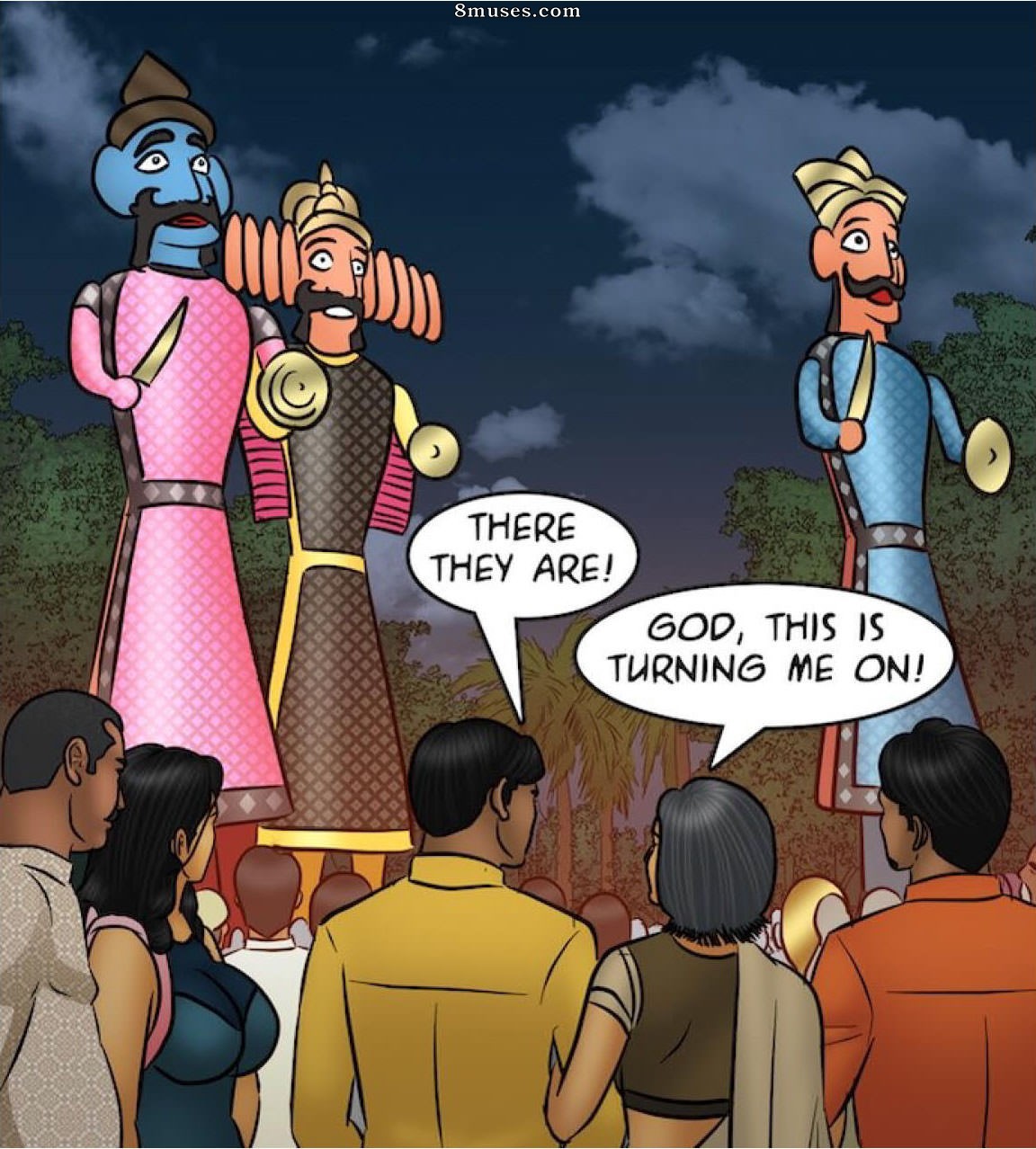 Kirtu.com Comics - Savita Bhabhi - Episode 95 - Burning Up With Desire - Page 73