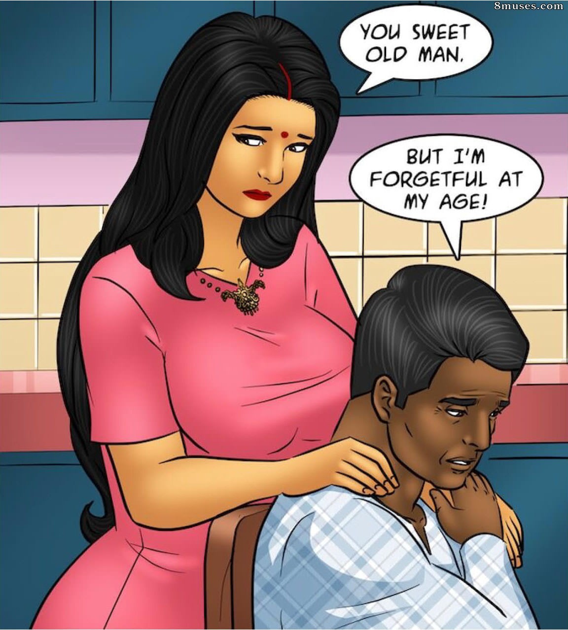 Kirtu.com Comics - Savita Bhabhi - Episode 95 - Burning Up With Desire - Page 46