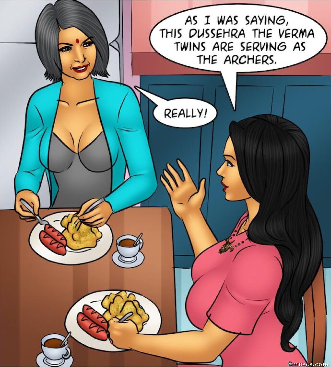Kirtu.com Comics - Savita Bhabhi - Episode 95 - Burning Up With Desire - Page 36