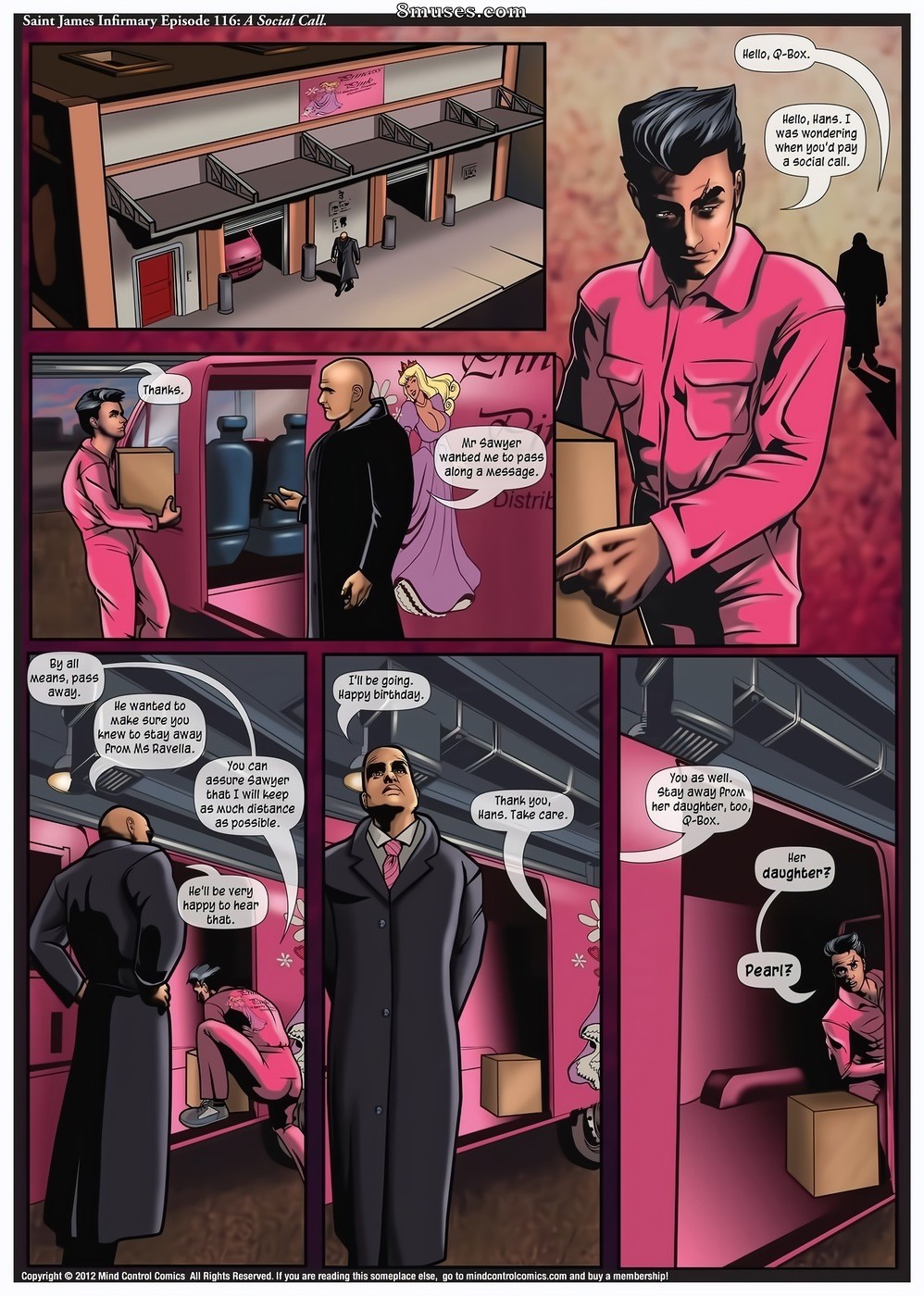 MCC Comics - Enfermaria de Saint James - Página 116