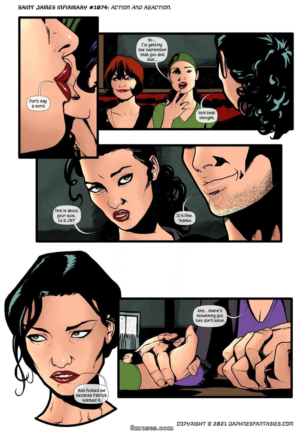 MCC Comics - Enfermaria de Saint James - Página 1074