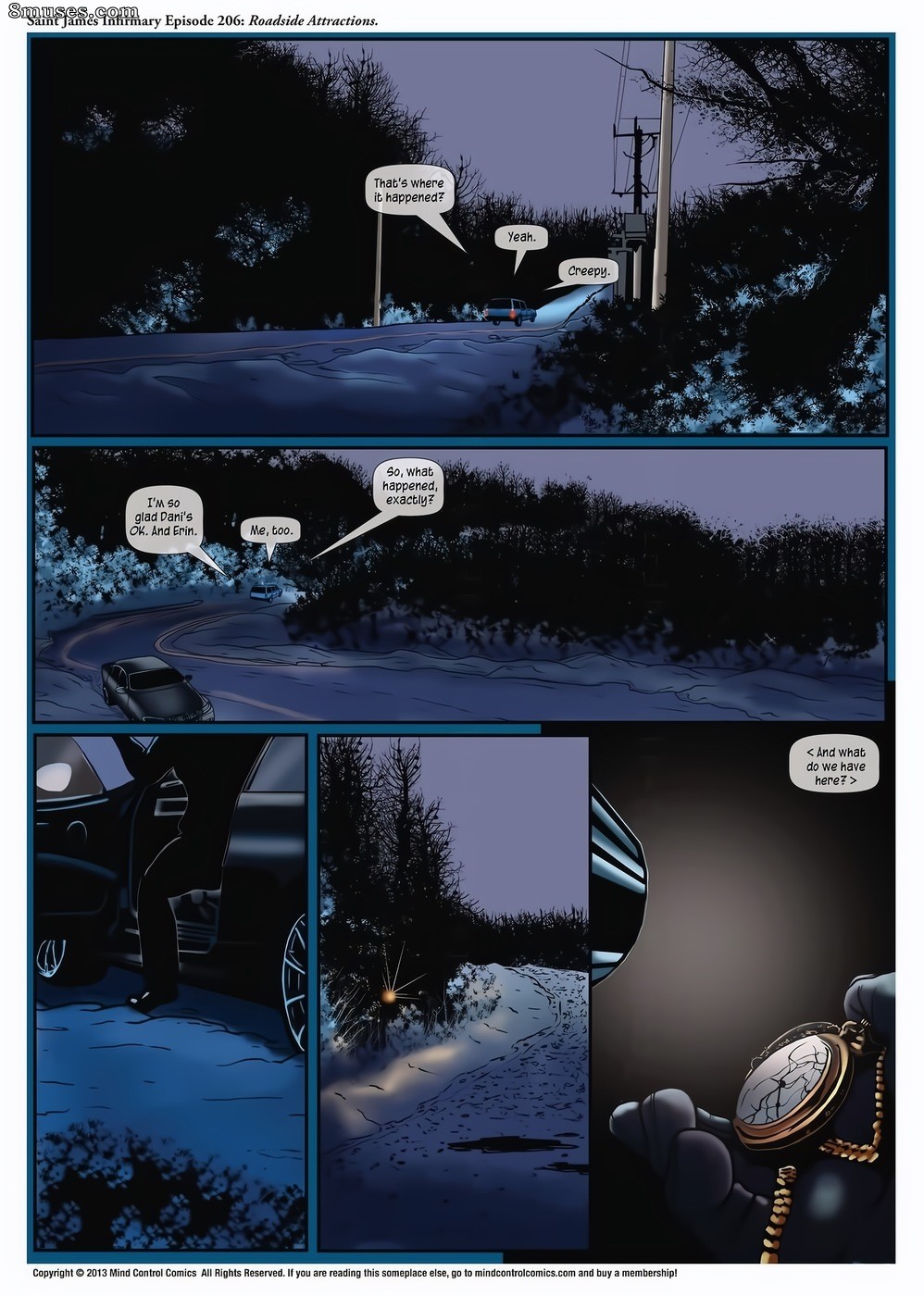 MCC Comics - Enfermaria de Saint James - Página 206