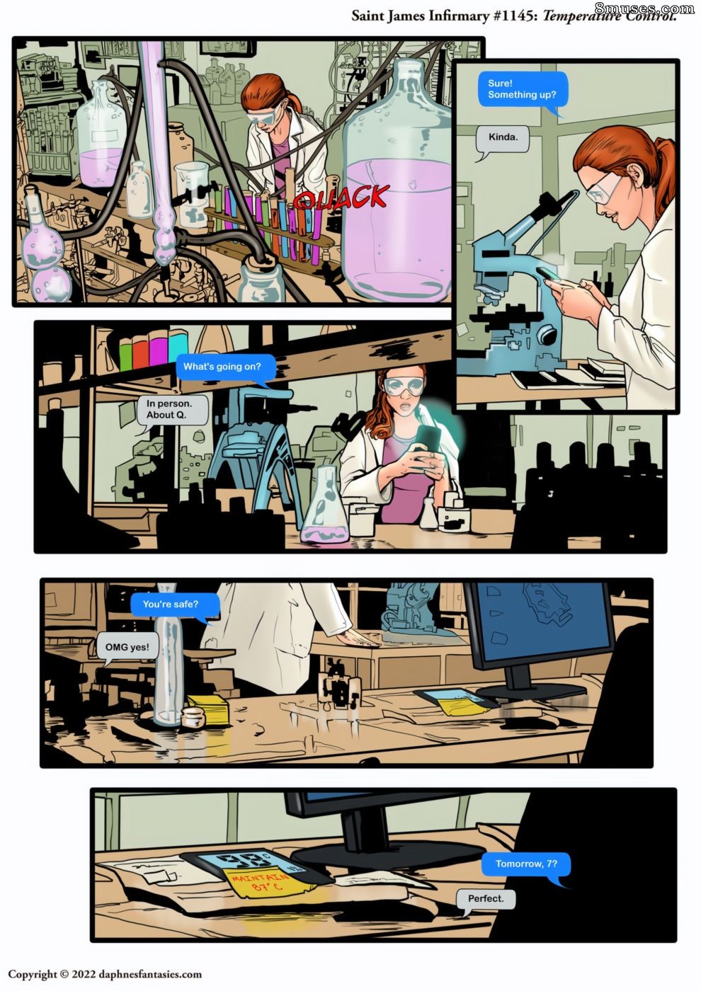 MCC Comics - Enfermaria de Saint James - Página 1145