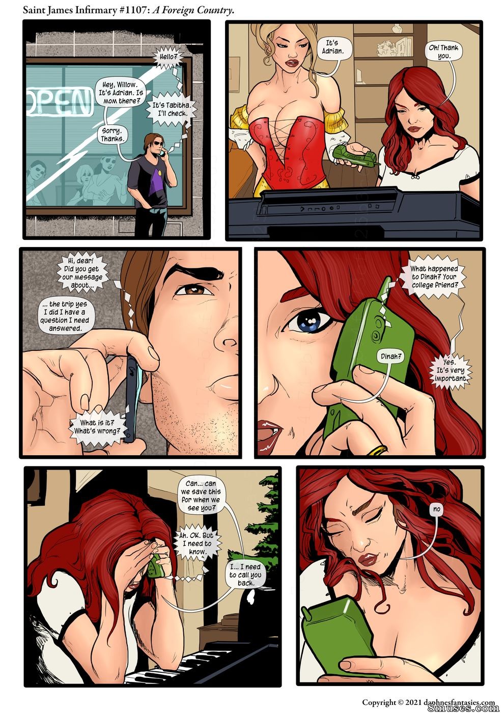 MCC Comics - Enfermaria de Saint James - Página 1107