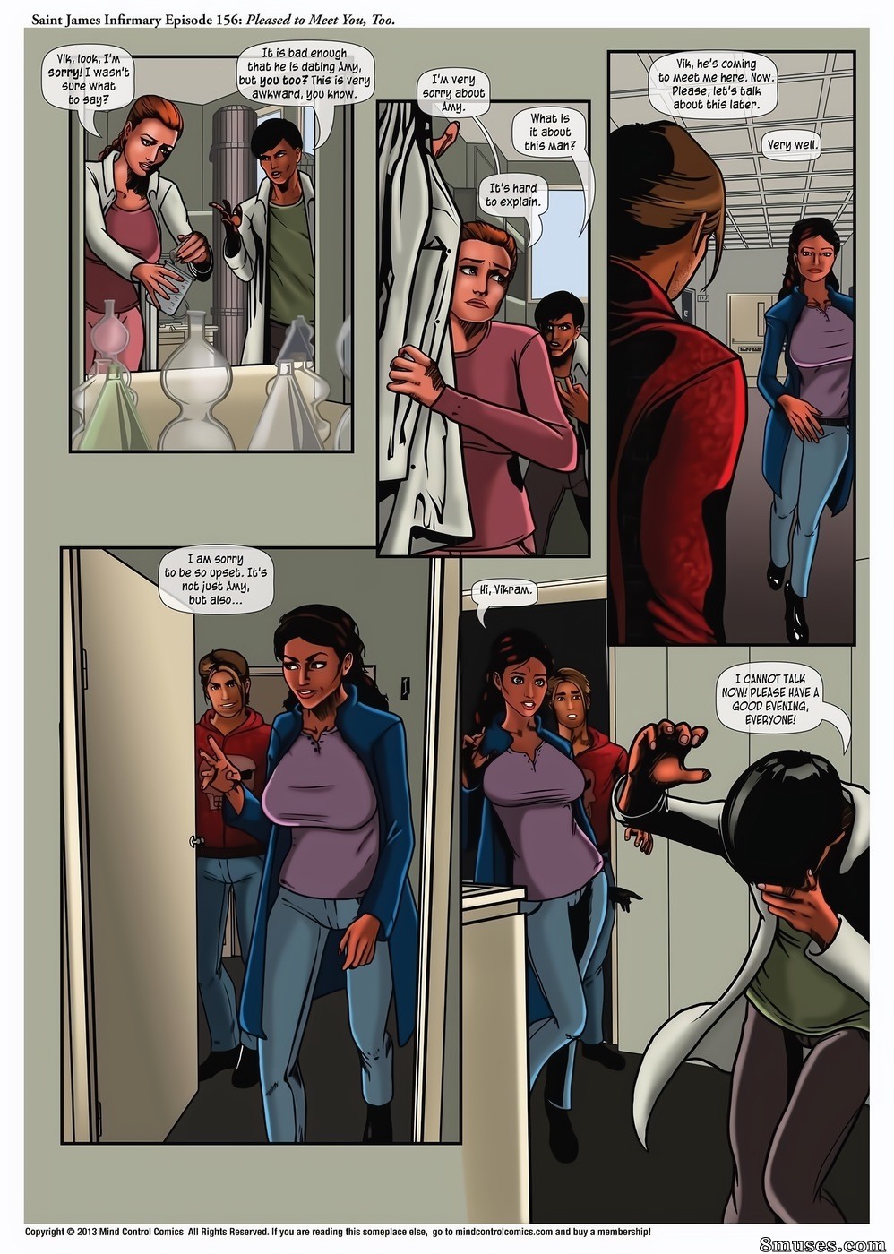 MCC Comics - Enfermaria de Saint James - Página 156