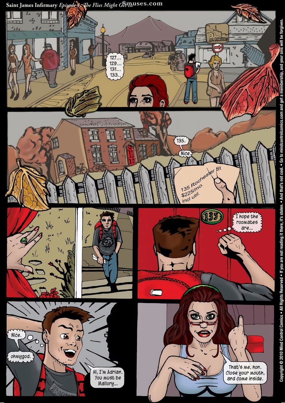 MCC Comics - Enfermaria de Saint James - Página 1