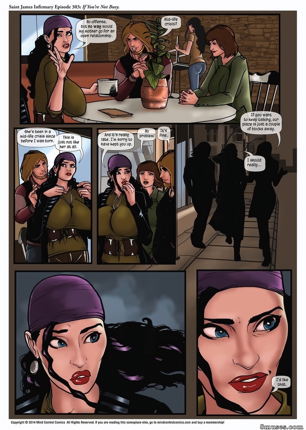 MCC Comics - Enfermaria de Saint James - Página 303