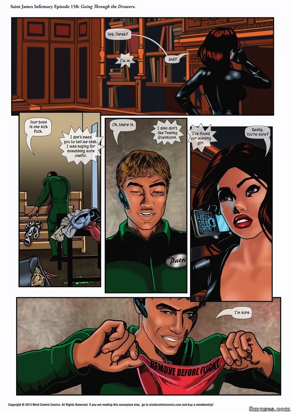 MCC Comics - Enfermaria de Saint James - Página 158
