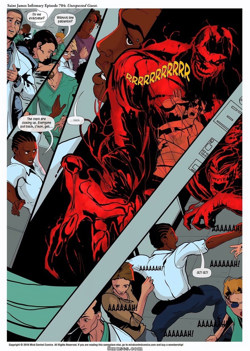 MCC Comics - Enfermaria de Saint James - Página 704