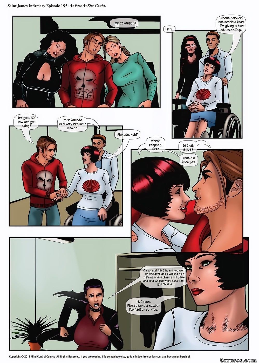 MCC Comics - Enfermaria de Saint James - Página 195