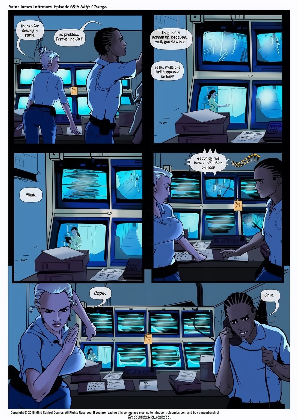 MCC Comics - Enfermaria de Saint James - Página 699