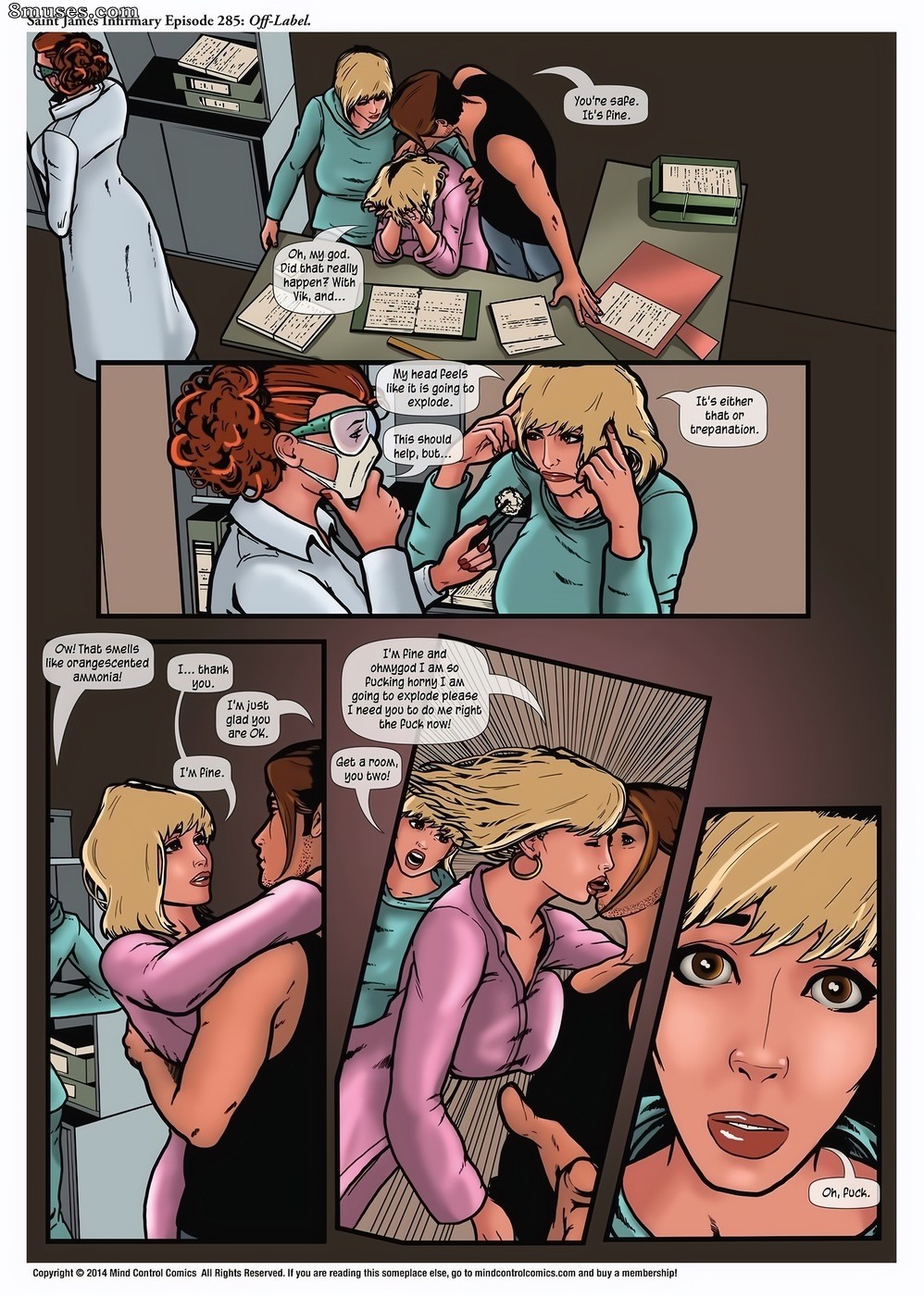 MCC Comics - Enfermaria de Saint James - Página 285