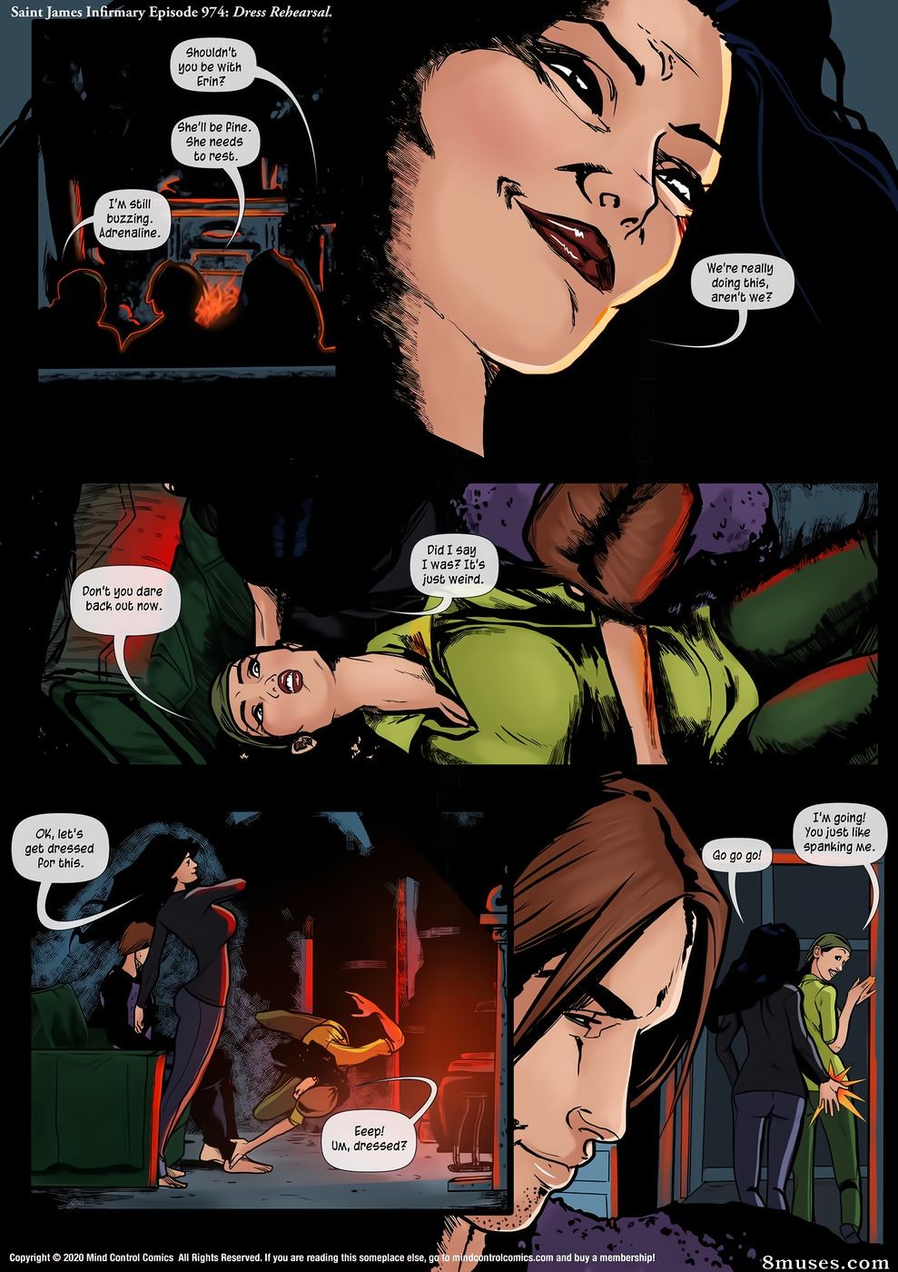 MCC Comics - Enfermaria de Saint James - Página 974