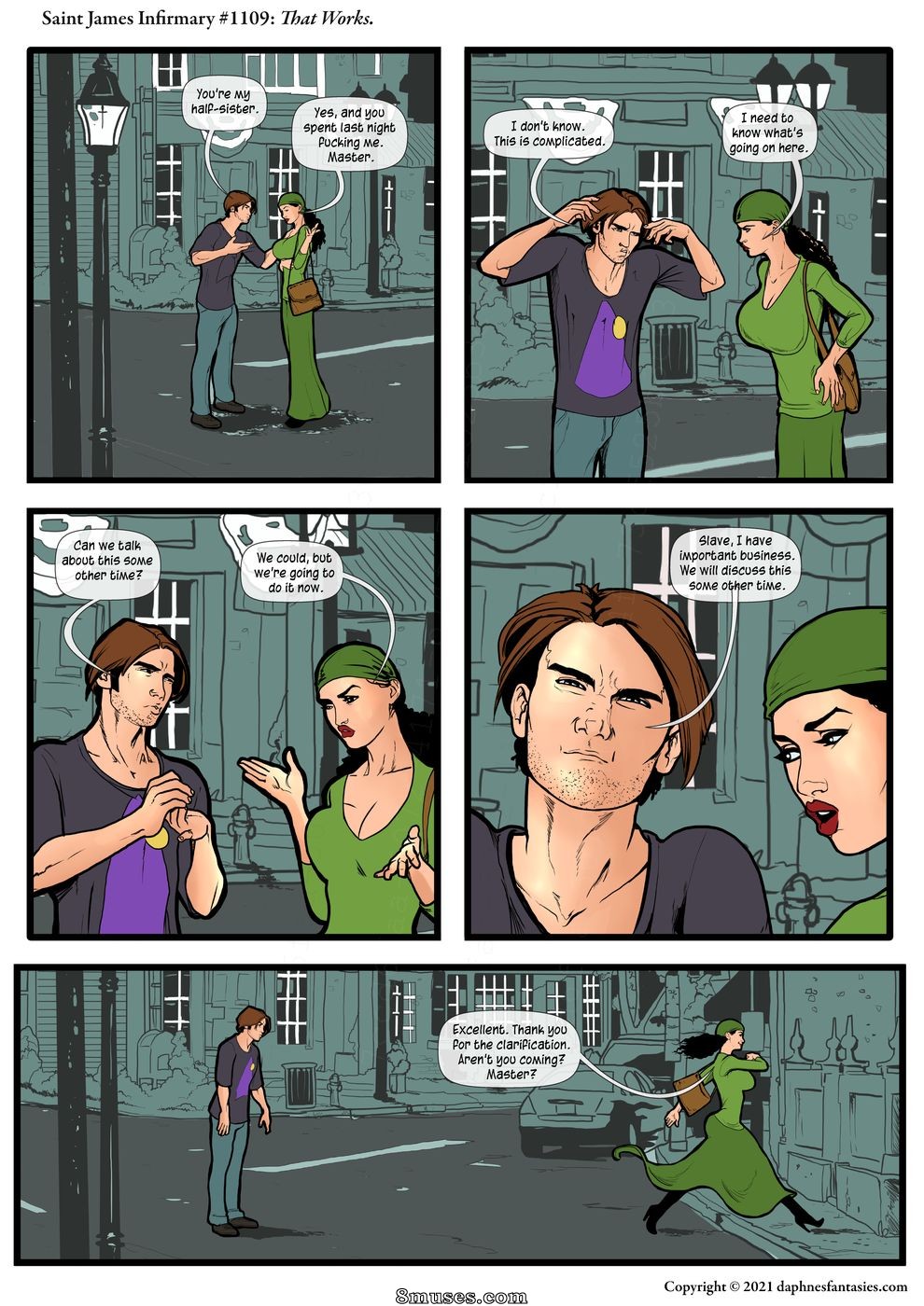 MCC Comics - Enfermaria de Saint James - Página 1109