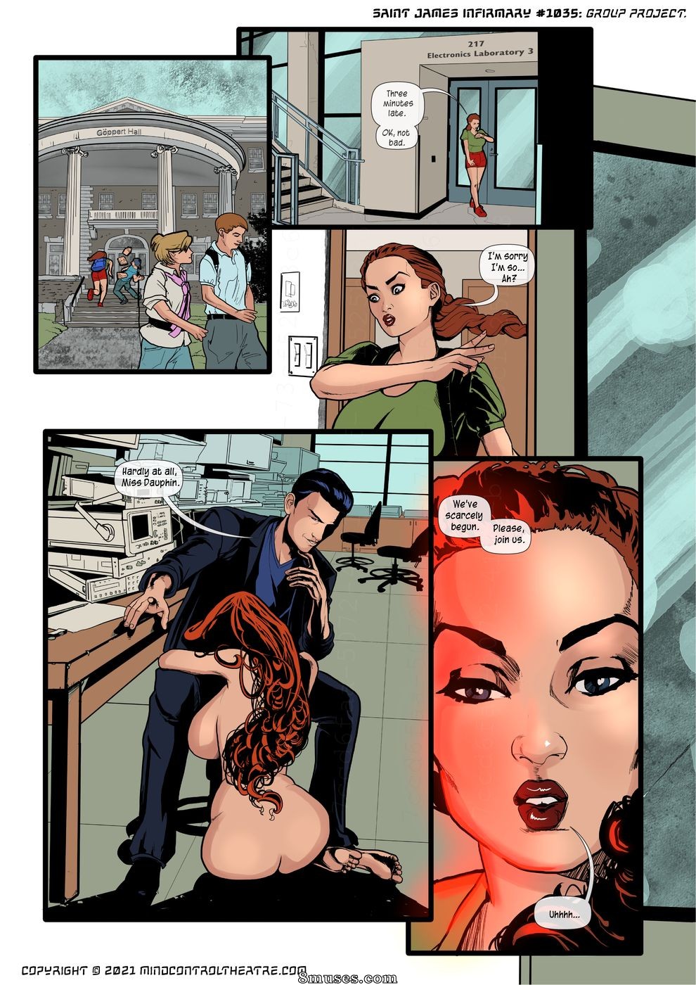 MCC Comics - Enfermaria de Saint James - Página 1035