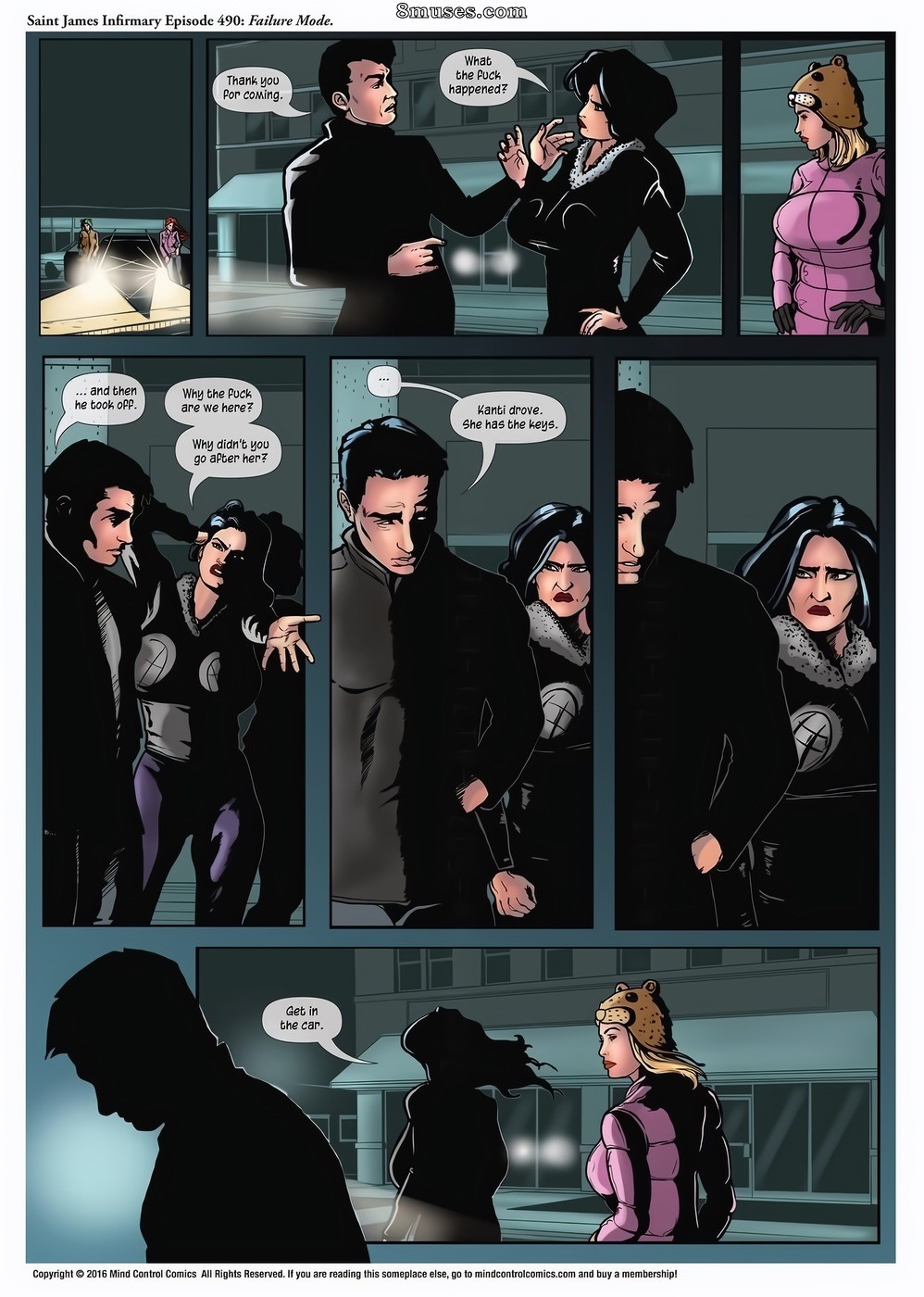 MCC Comics - Enfermaria de Saint James - Página 490