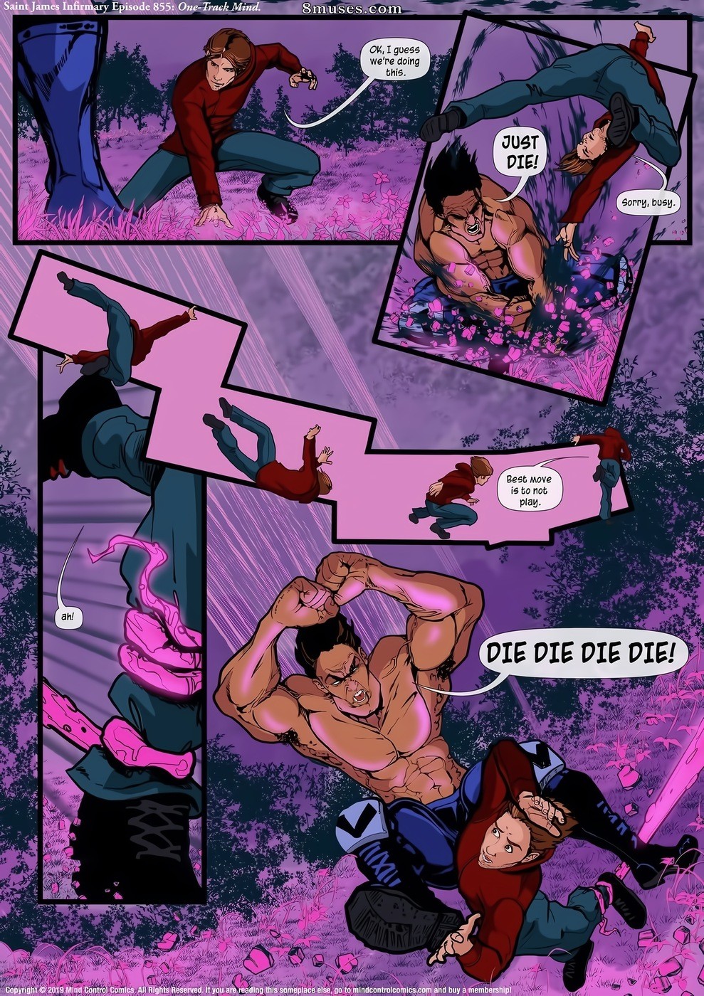 MCC Comics - Enfermaria de Saint James - Página 855