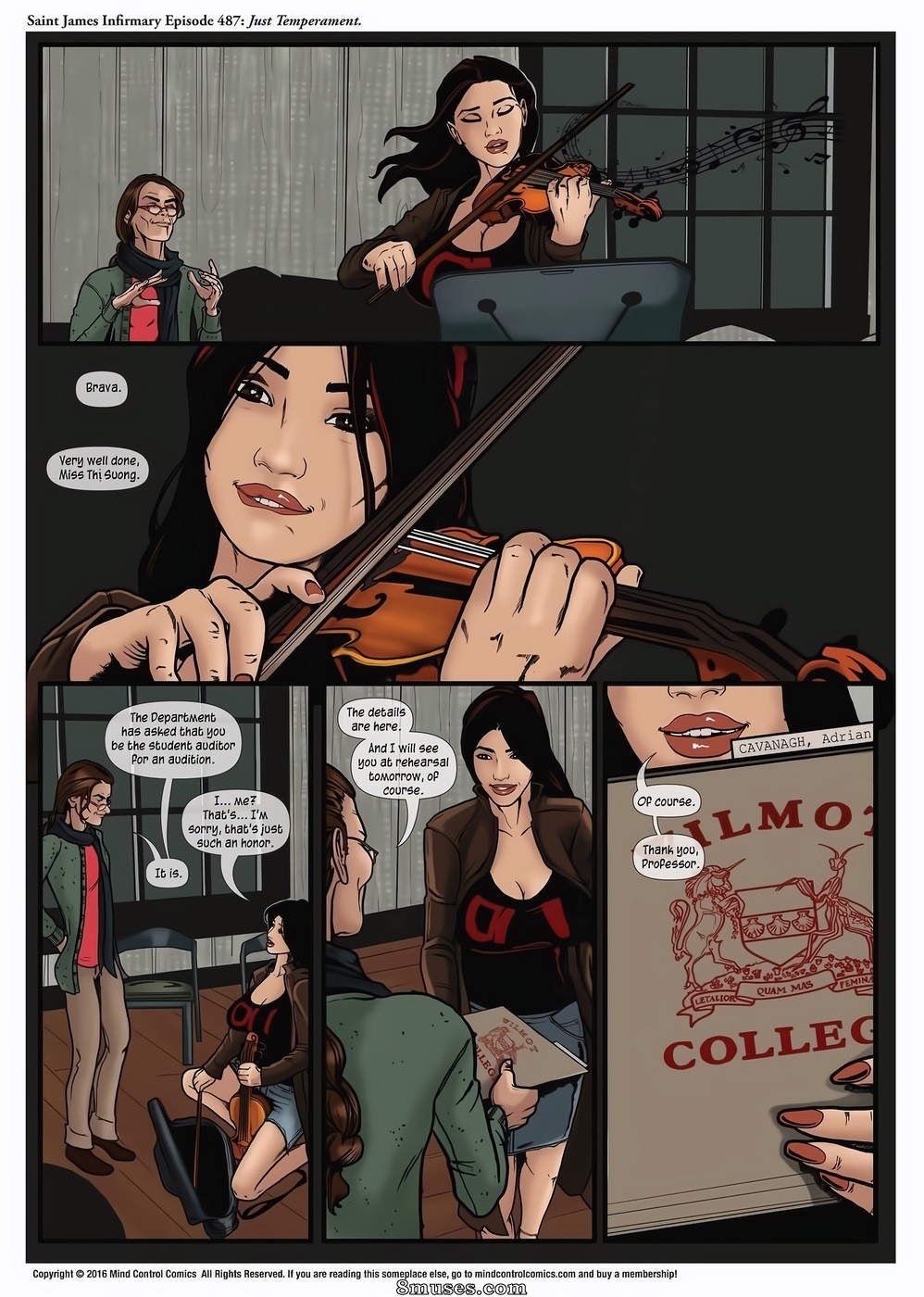 MCC Comics - Enfermaria de Saint James - Página 487
