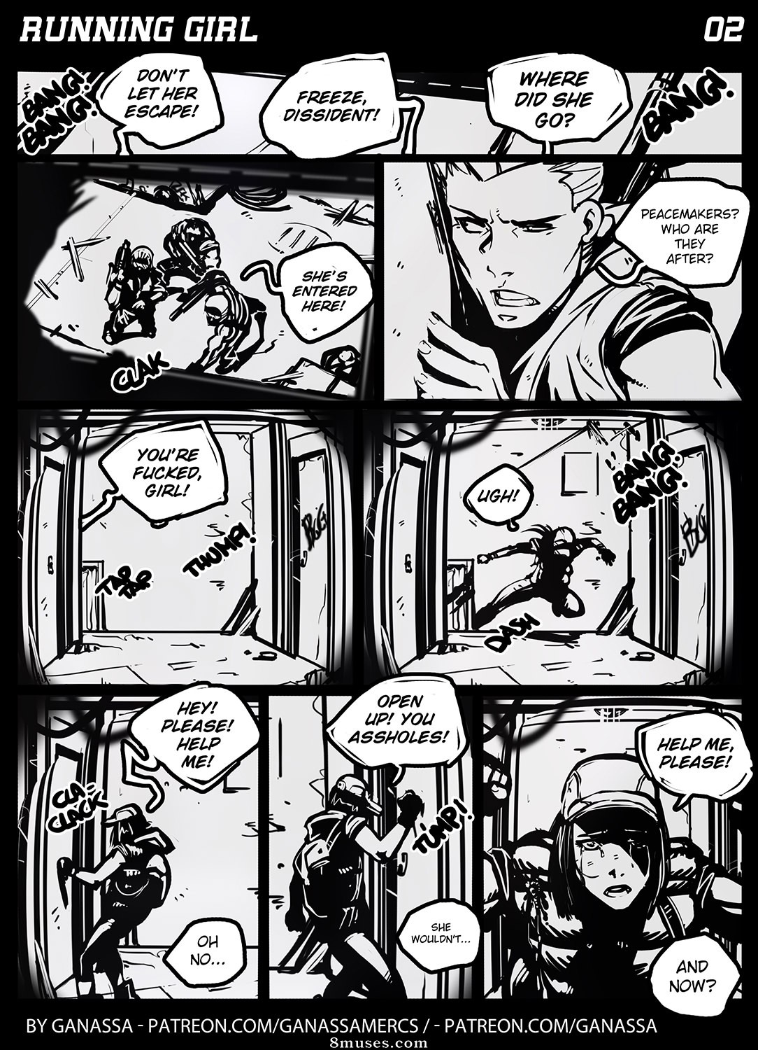 Ganassa Comics - Chica Corredora - Página 3