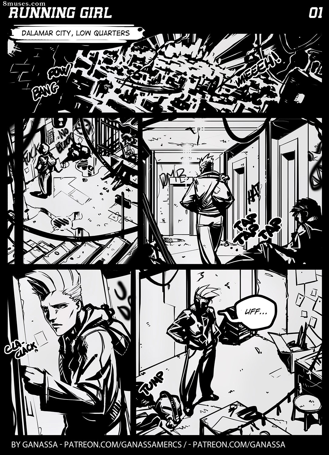 Ganassa Comics - Chica Corredora - Página 2