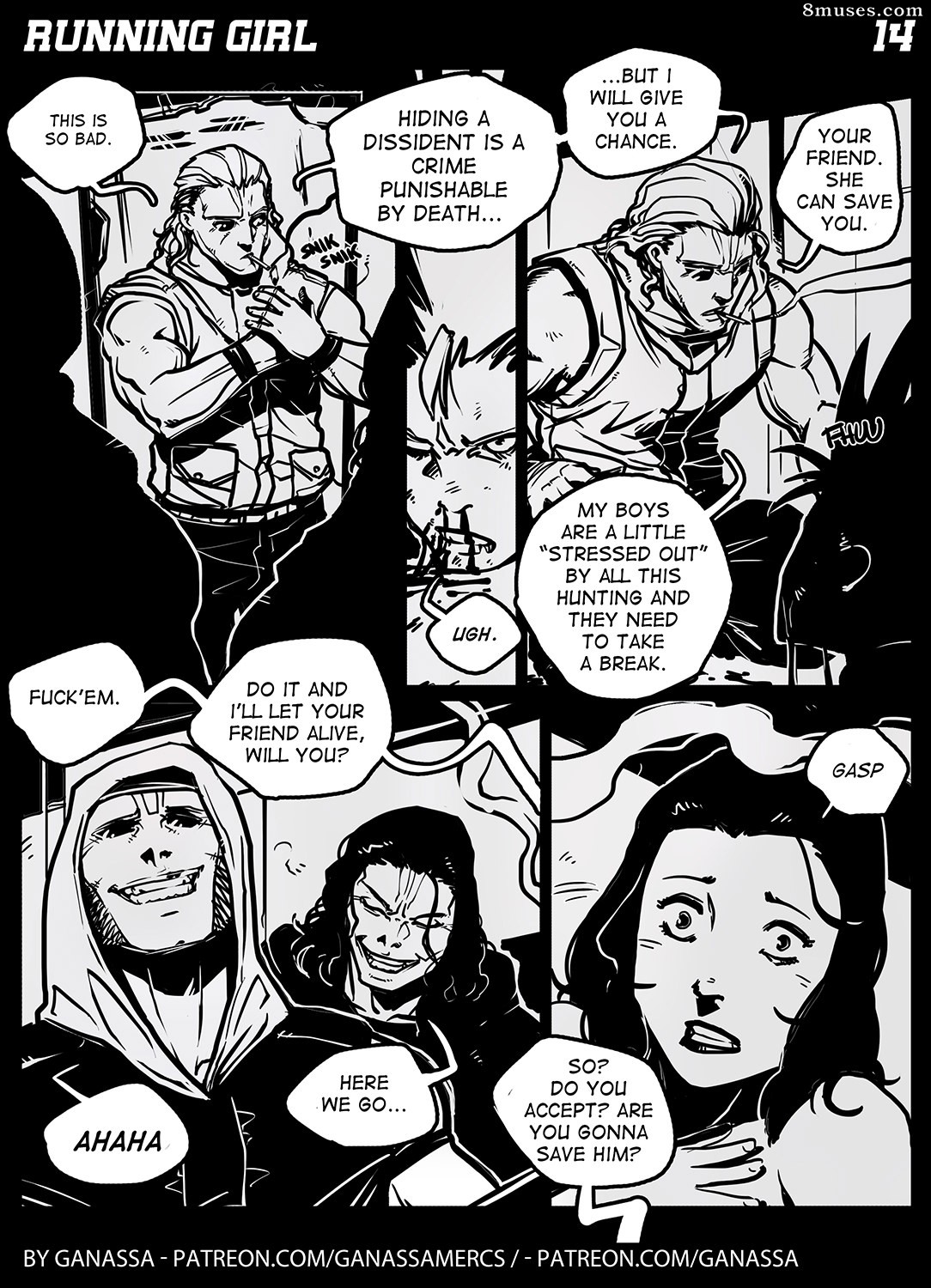 Ganassa Comics - Garota correndo - Página 15