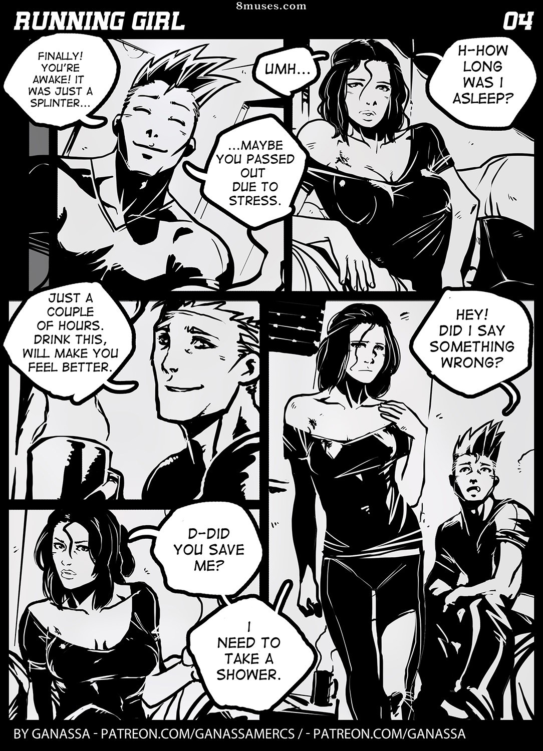 Ganassa Comics - Garota correndo - Página 5