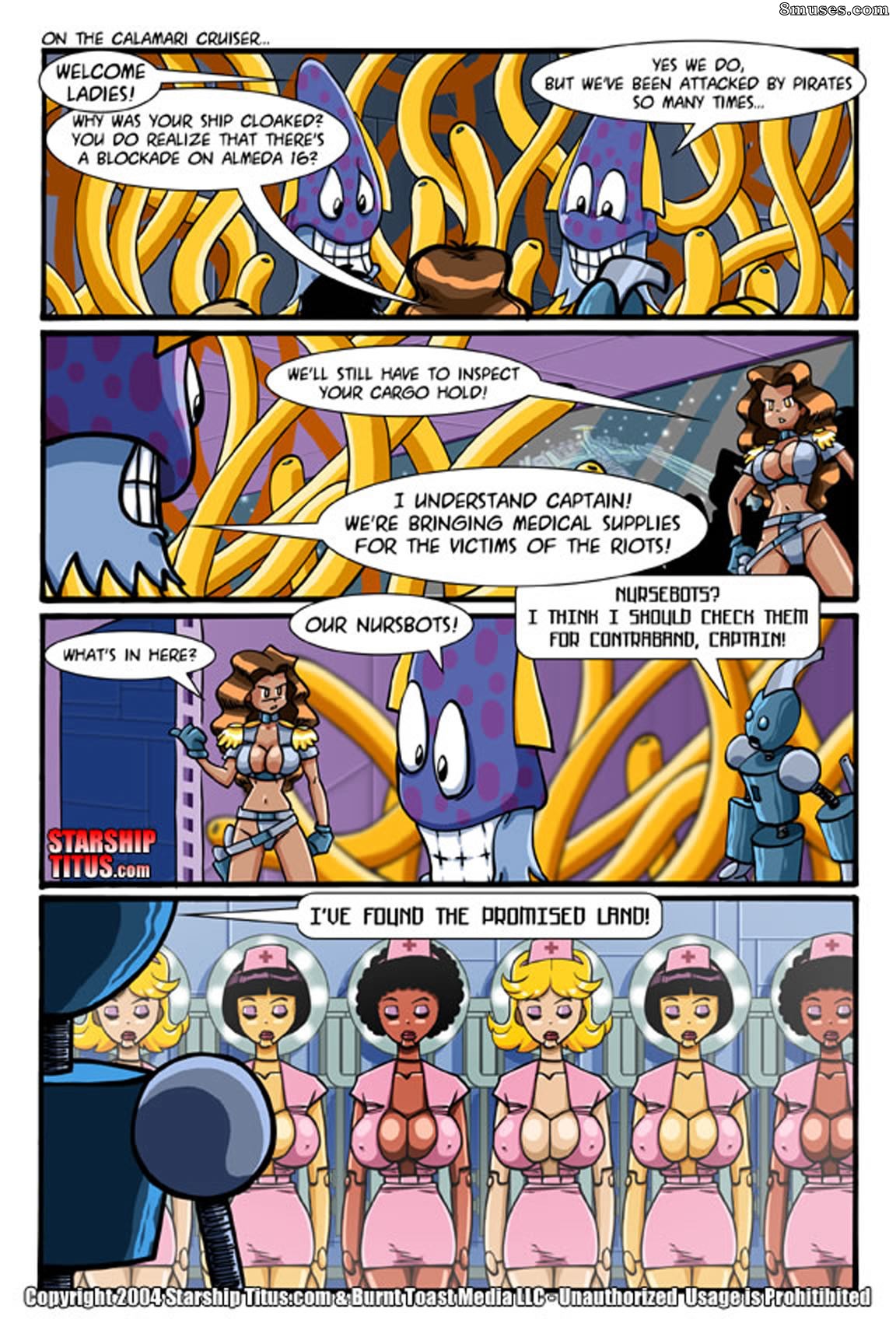 Burnt Toast Media Comics - Nave estelar Titus 06 - Página 10