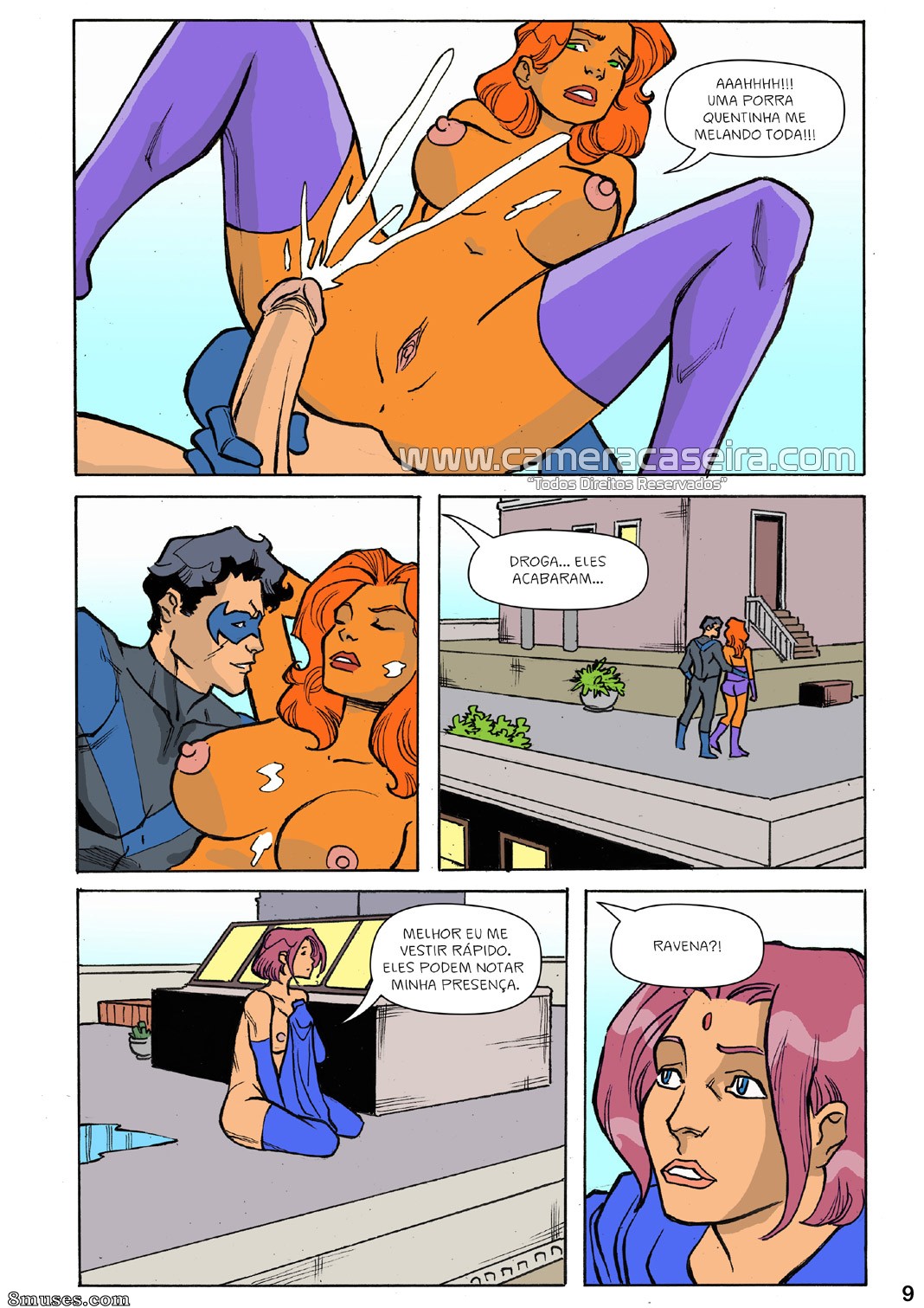 A Vida Secreta dos Super Heróis - 3 Matando a Saudade e o Tesão - Page 9