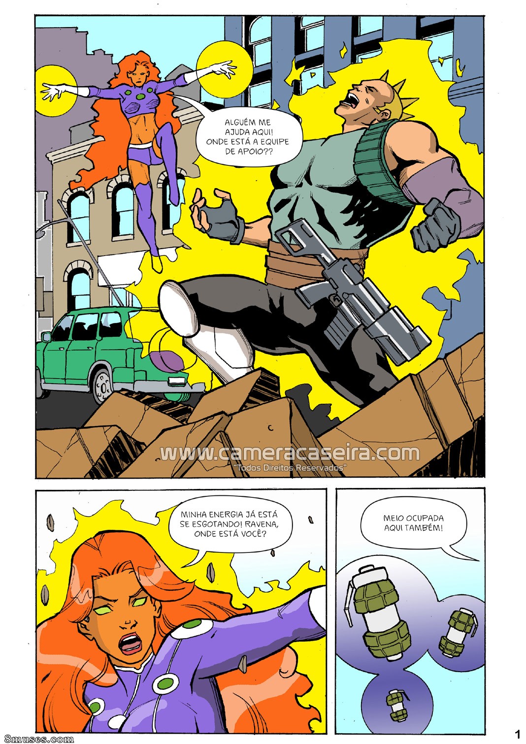 A Vida Secreta dos Super Heróis - 3 Matando a Saudade e o Tesão - Page 1