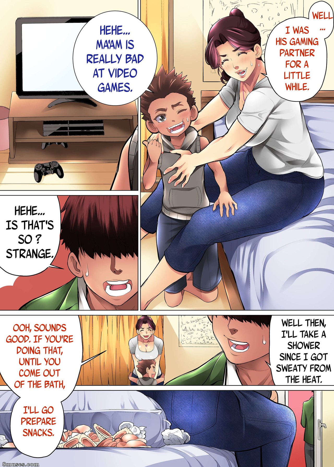 Minamida Usuke - Kimottama Kaa-san ga Onna no Kao o Miseru no wa - Gutsy Mother Shows A Woman's Face - Page 90