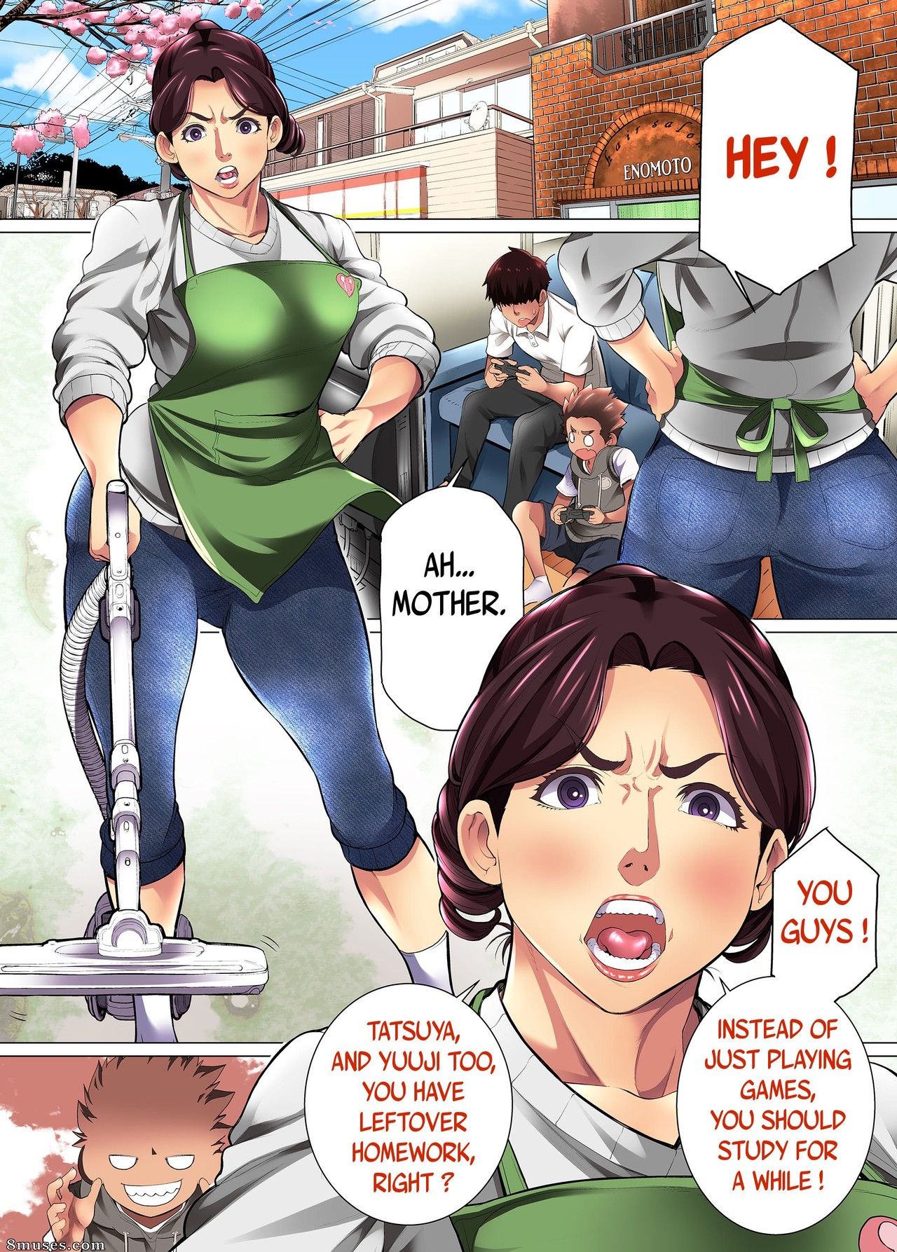 Minamida Usuke - Kimottama Kaa-san ga Onna no Kao o Miseru no wa - Une mère courageuse montre un visage de femme - Page 2