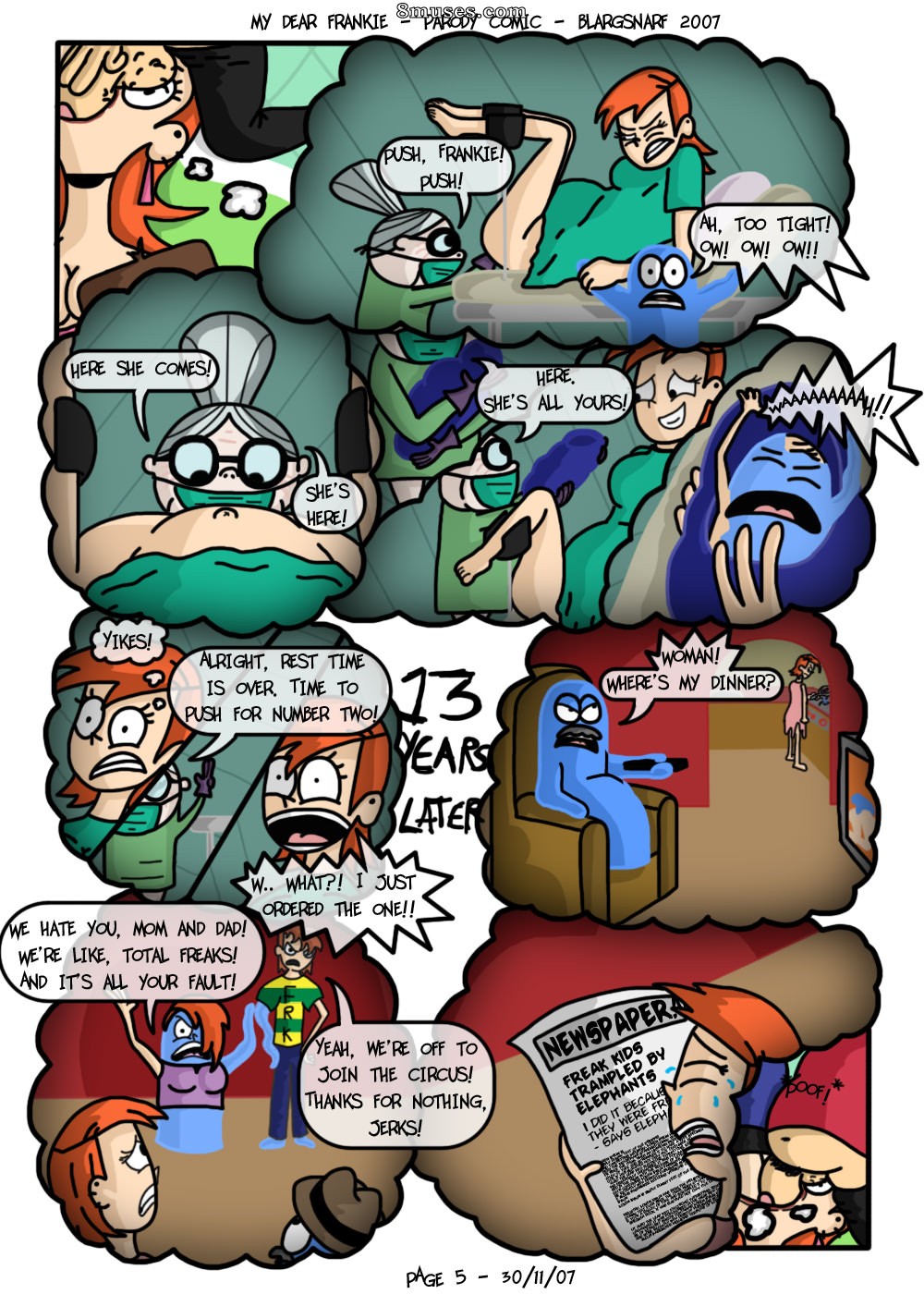 Blargsnarf Comics - Quadrinhos Inacabados Antigos - Página 9