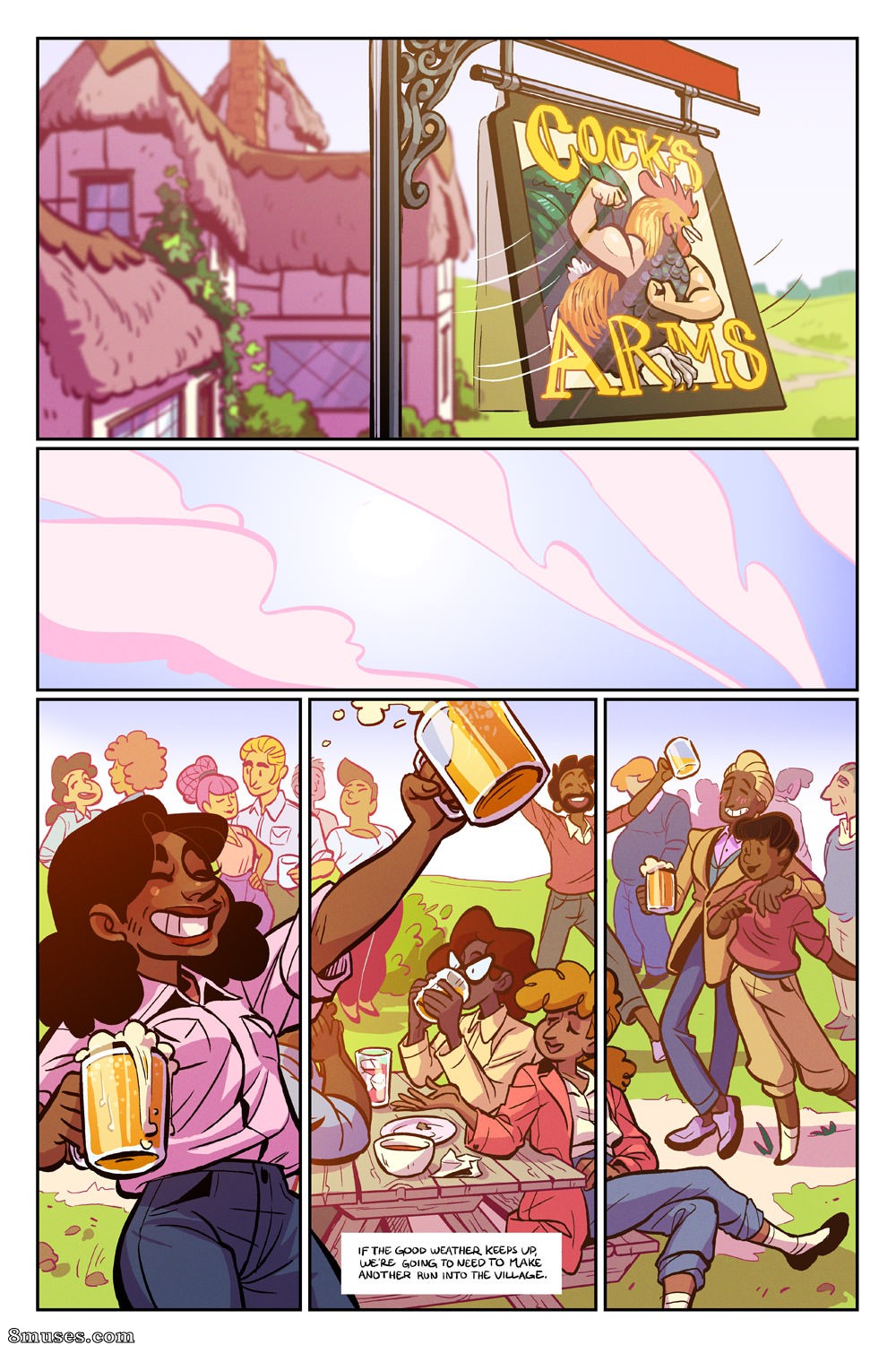 Filthy Figments Comics - Braços de pau - Página 2