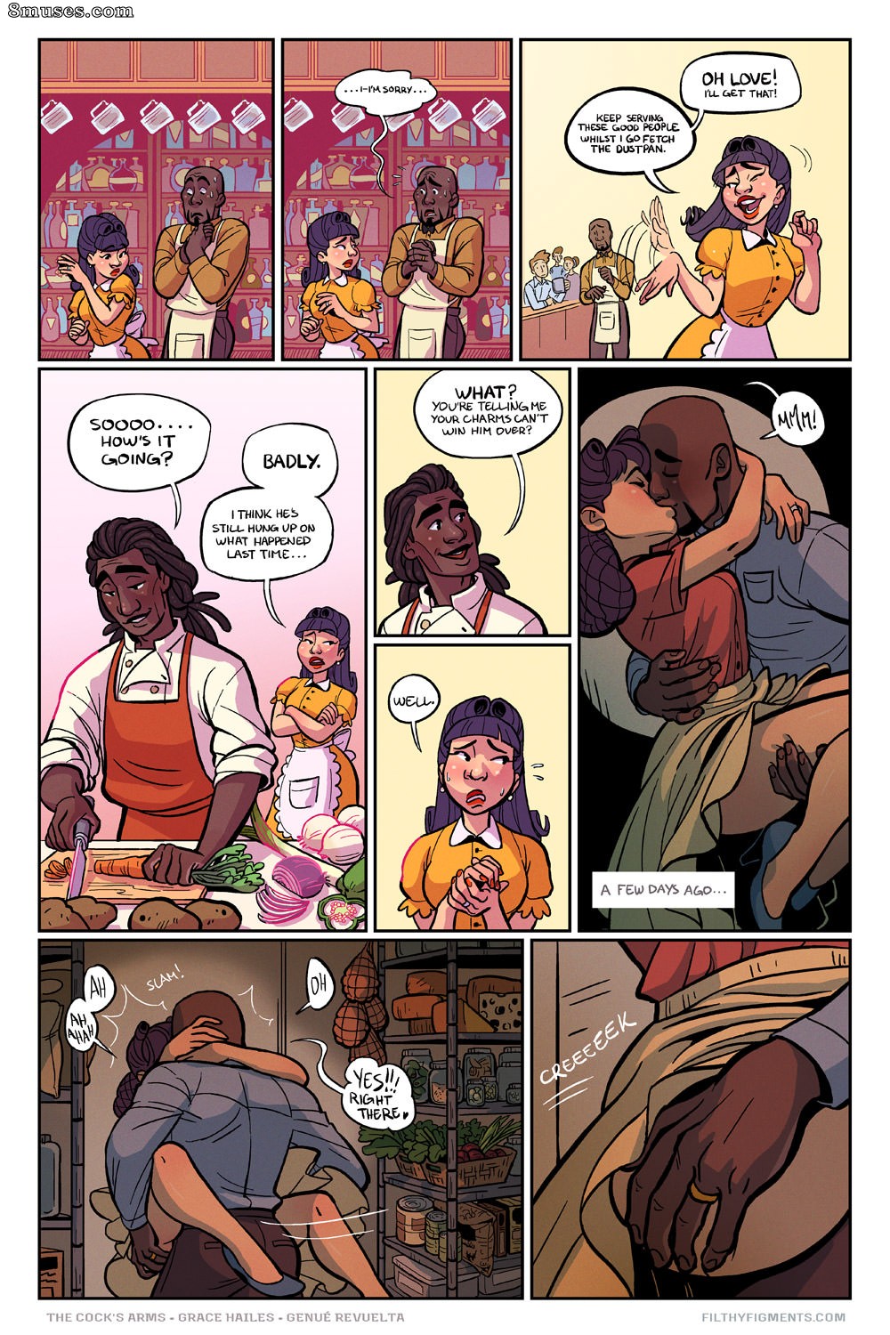 Filthy Figments Comics - Braços de pau - Página 8