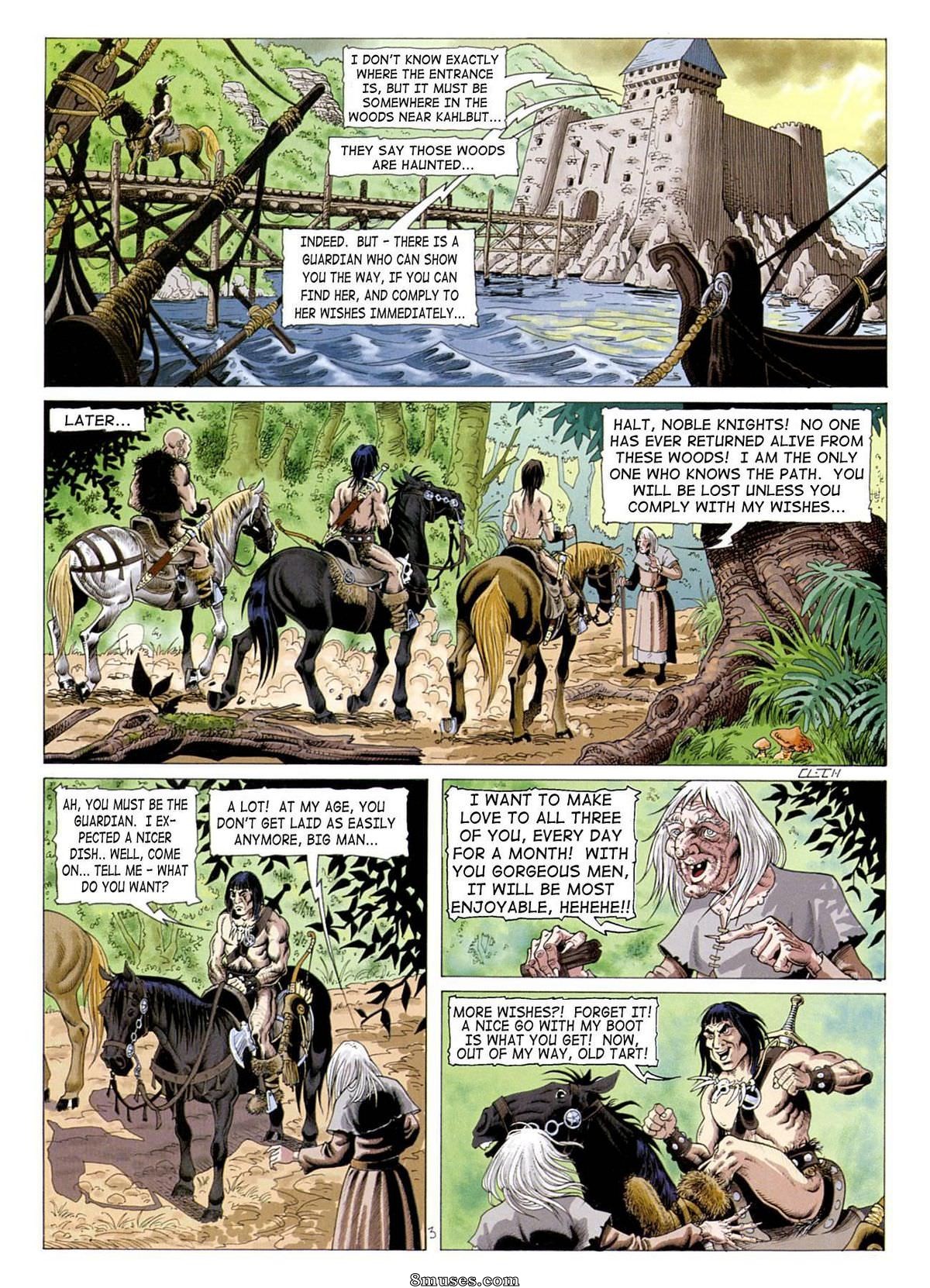 Classic Comics Collection - Teniendo sexo con los sajones - Página 3