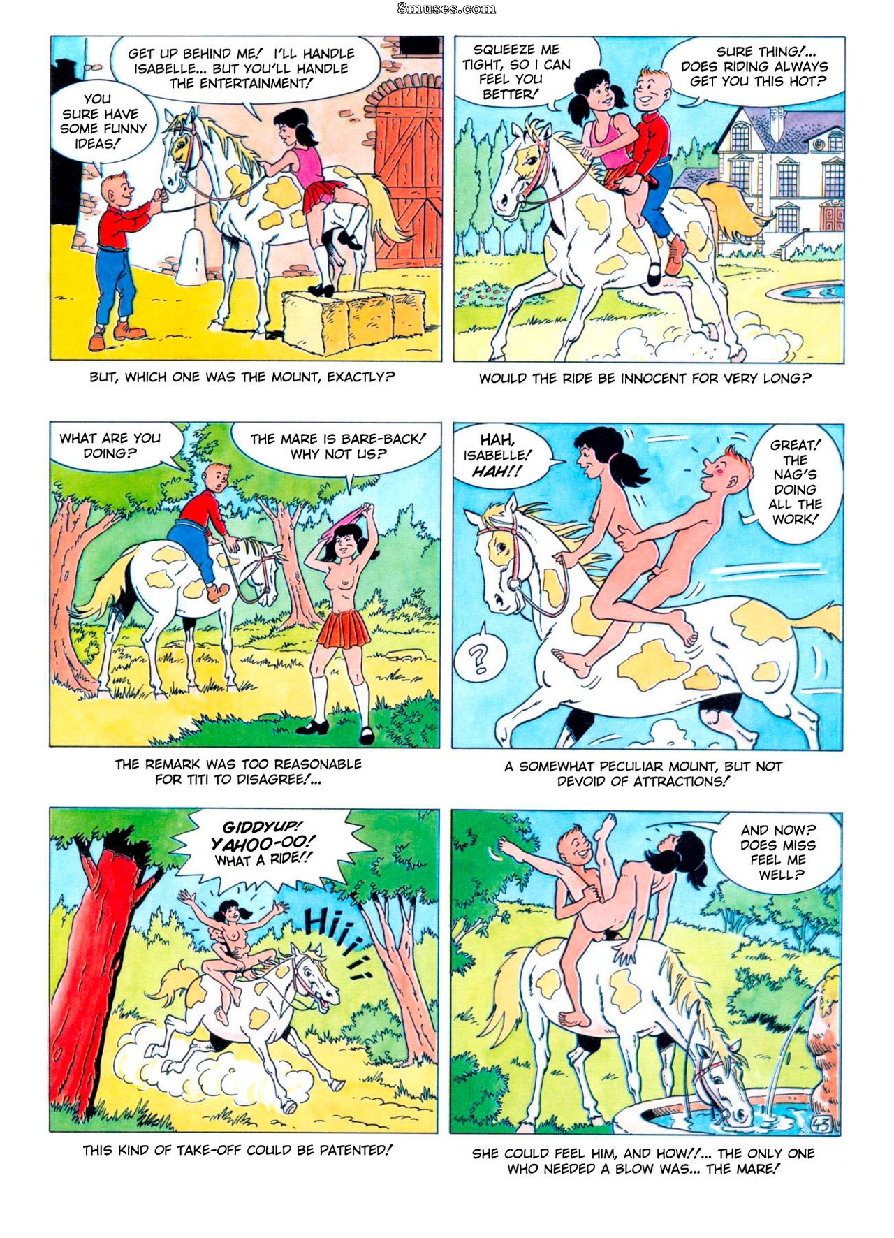 Page 44 | Classic-Comics-Collection/Titi-Fricoteur/Issue-1 | 8muses - Sex  Comics