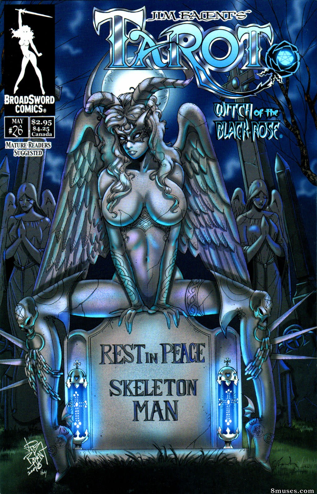 BroadSword Comics - Tarot - Witch of the Black Rose 026 - Page 1