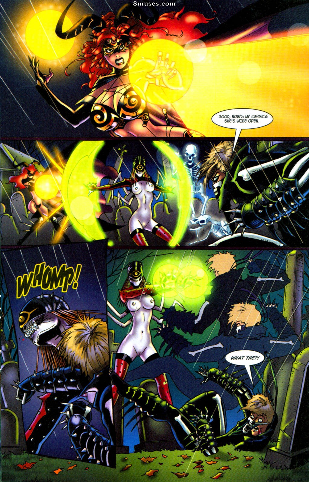 BroadSword Comics - Tarot - Witch of the Black Rose 026 - Page 19