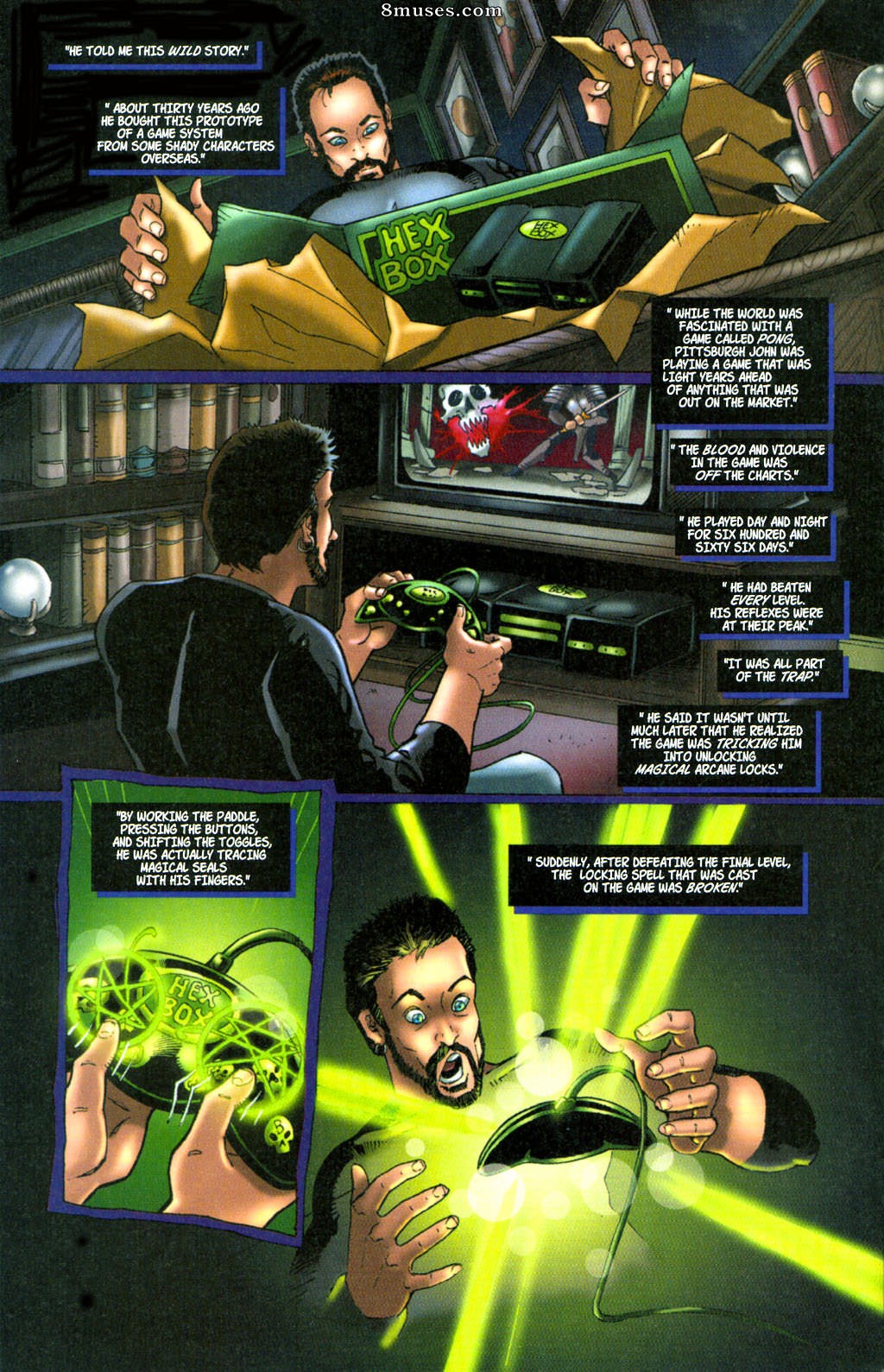 BroadSword Comics - Tarot - Witch of the Black Rose 026 - Page 7