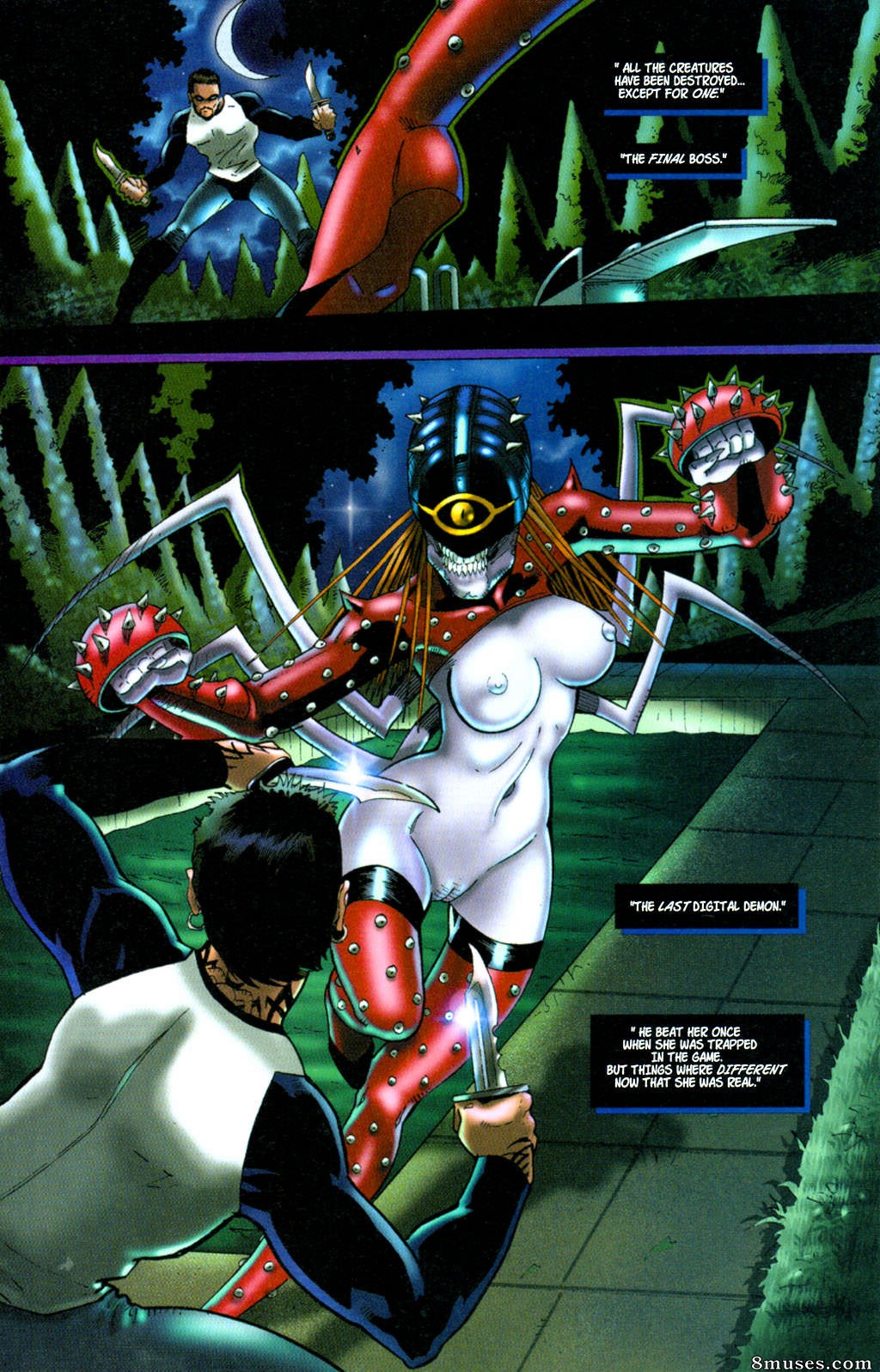BroadSword Comics - Tarot - A bruxa da rosa negra 026 - Página 10