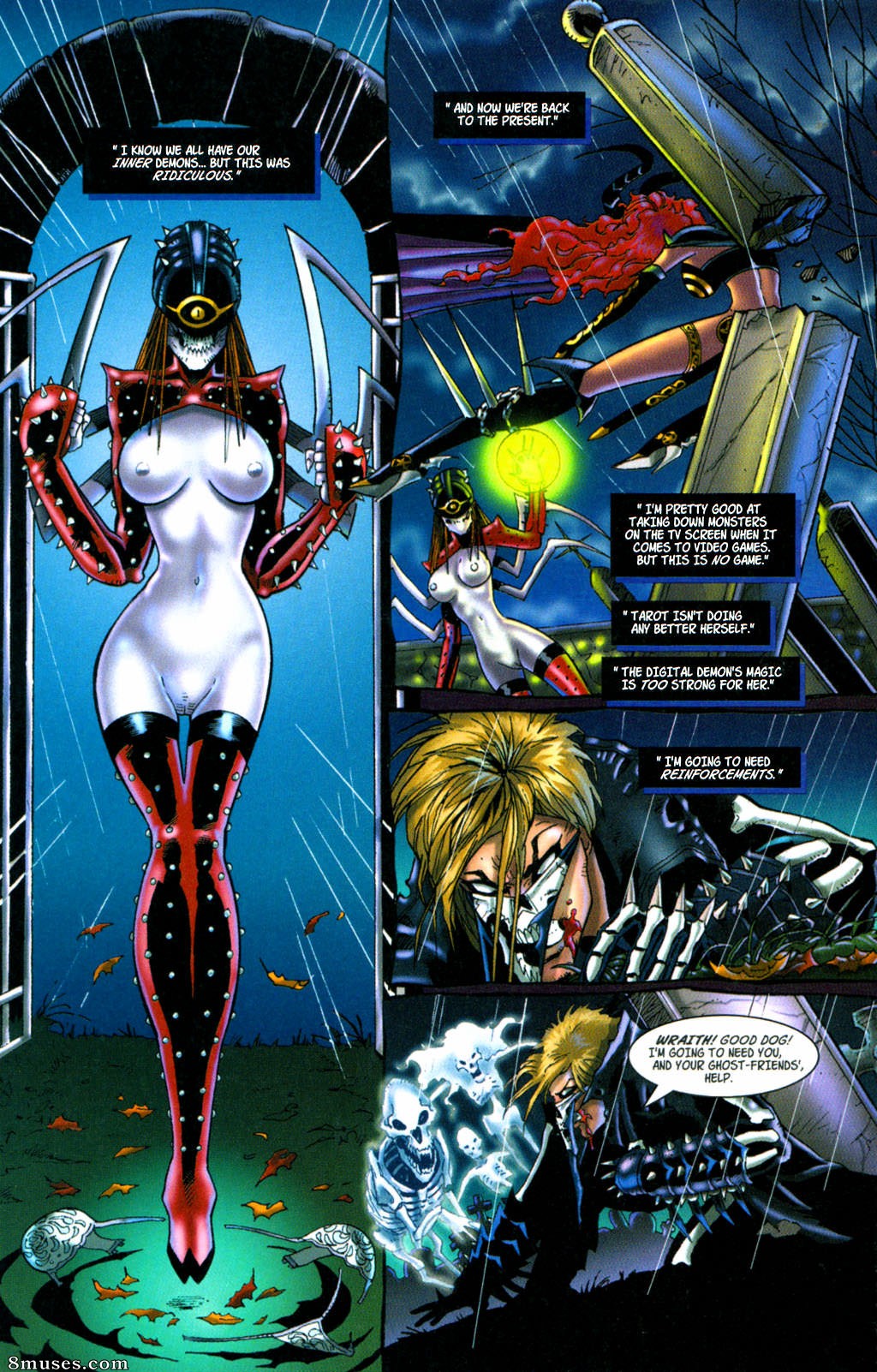 BroadSword Comics - Tarot - Witch of the Black Rose 026 - Page 17