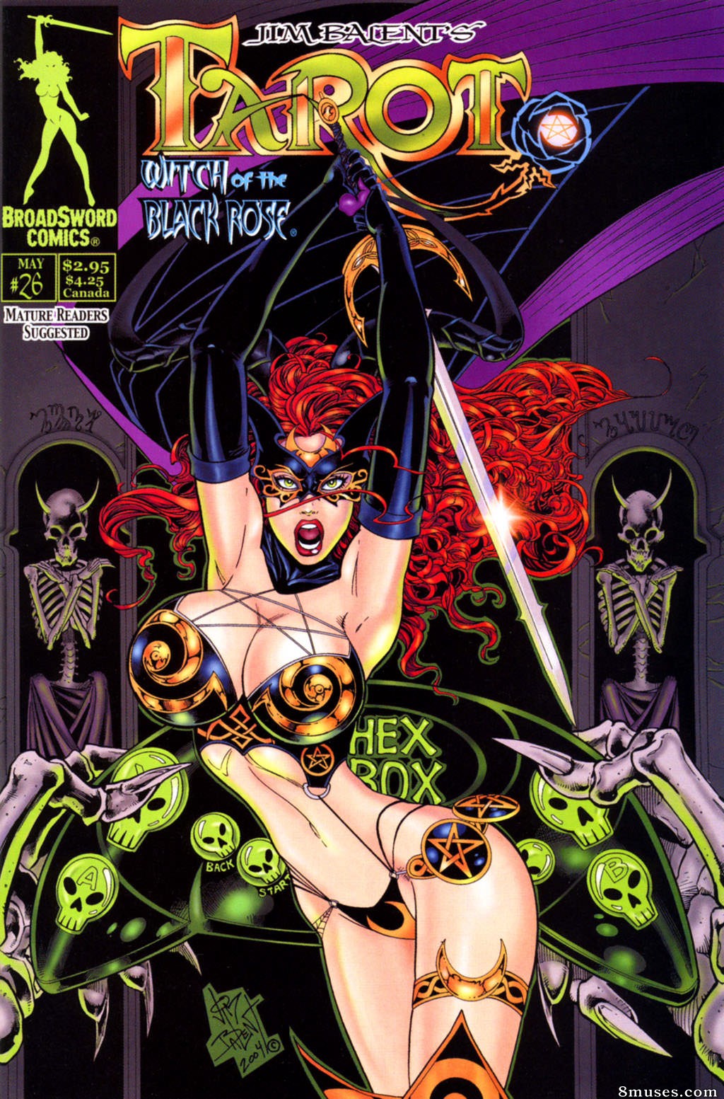 BroadSword Comics - Tarot - A bruxa da rosa negra 026 - Página 3