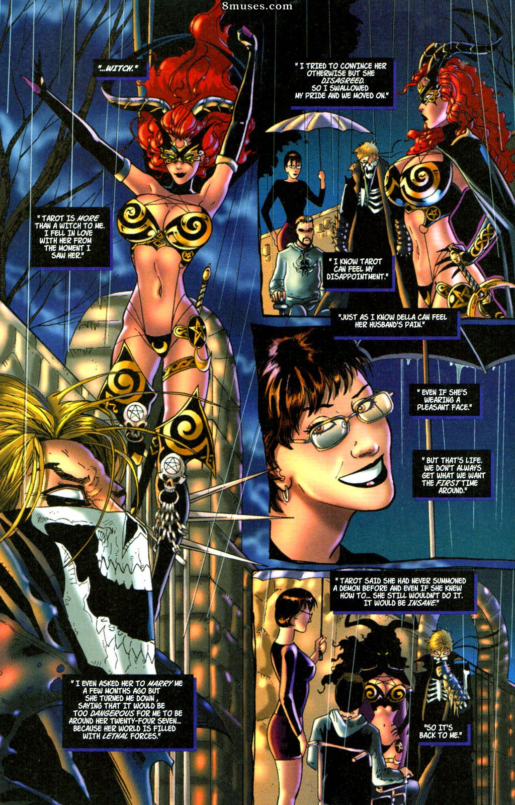 BroadSword Comics - Tarot - Witch of the Black Rose 026 - Page 15