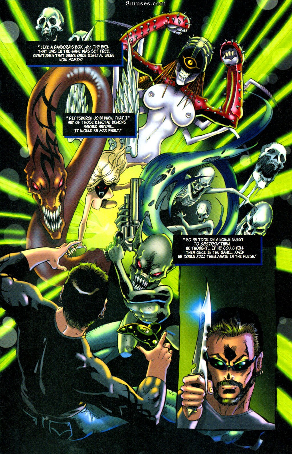 BroadSword Comics - Tarot - Witch of the Black Rose 026 - Page 8