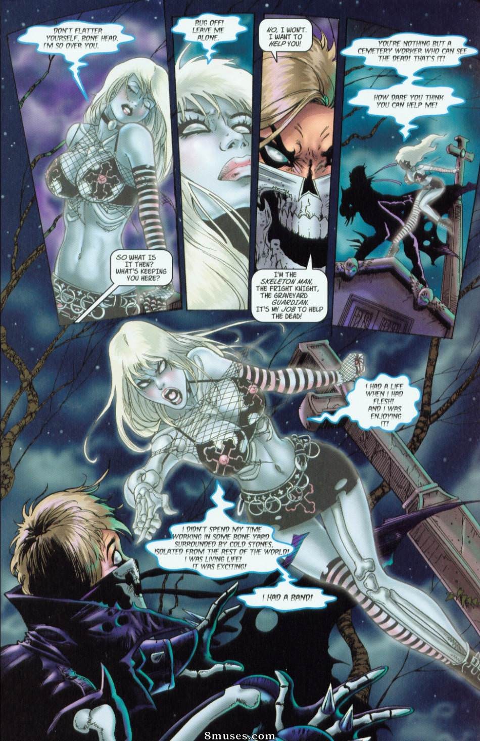 BroadSword Comics - Tarot - Witch of the Black Rose 015 - Page 9