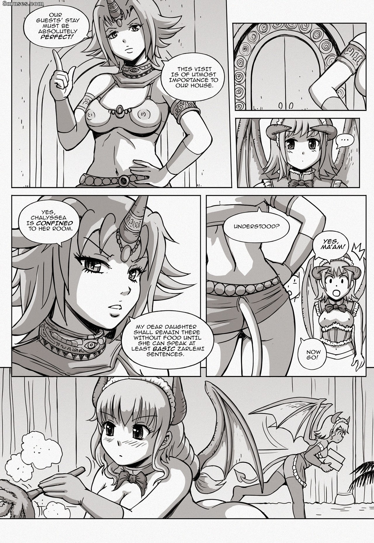 Karbo Comics - Deber de la princesa - Página 4
