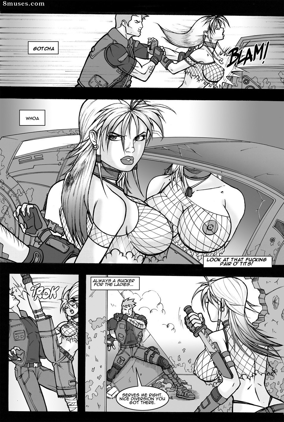 Pretty Sexy Bounty Hunter Illyria - Issue 4 - Page 5