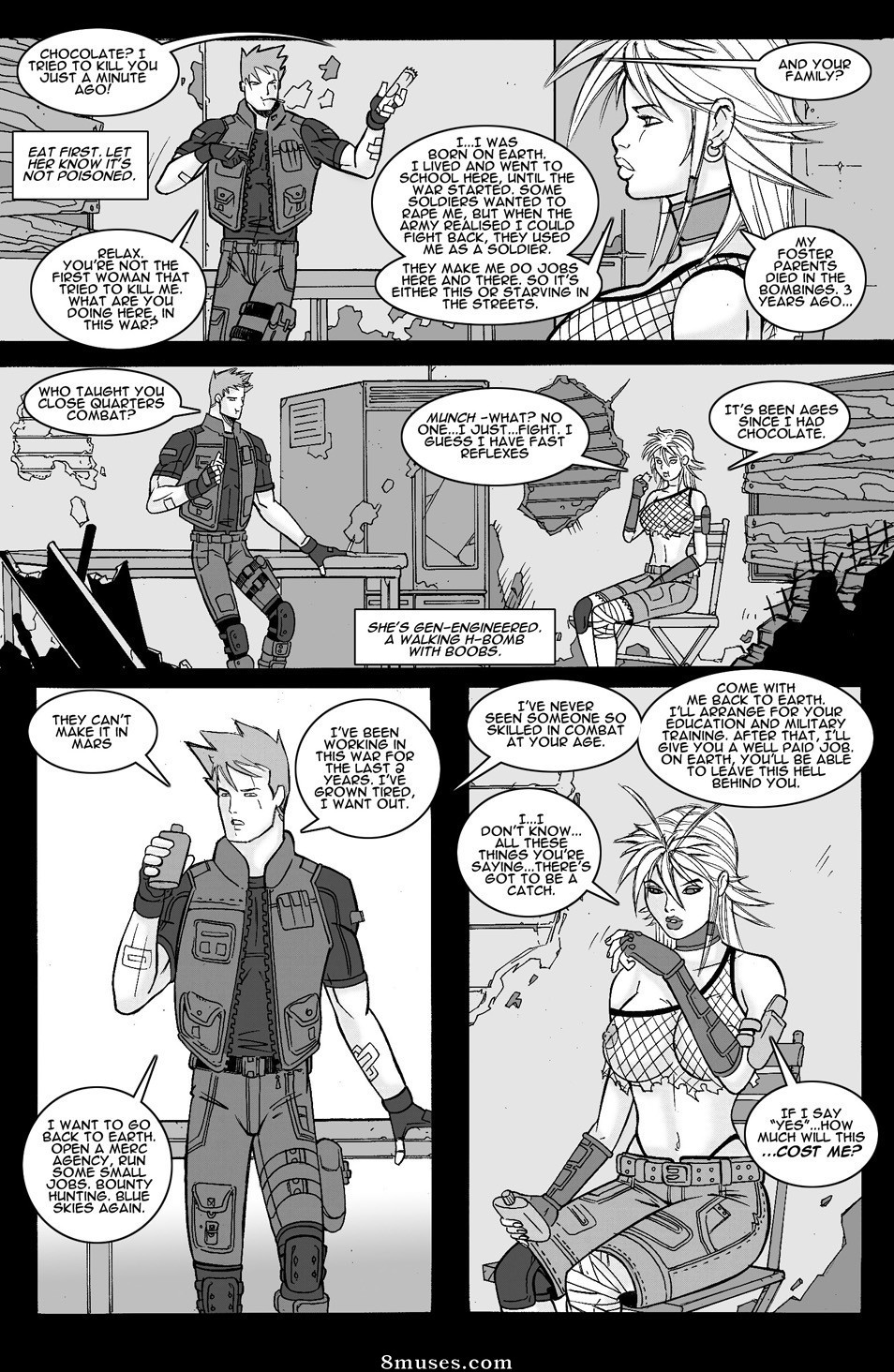 Pretty Sexy Bounty Hunter Illyria - Issue 4 - Page 10